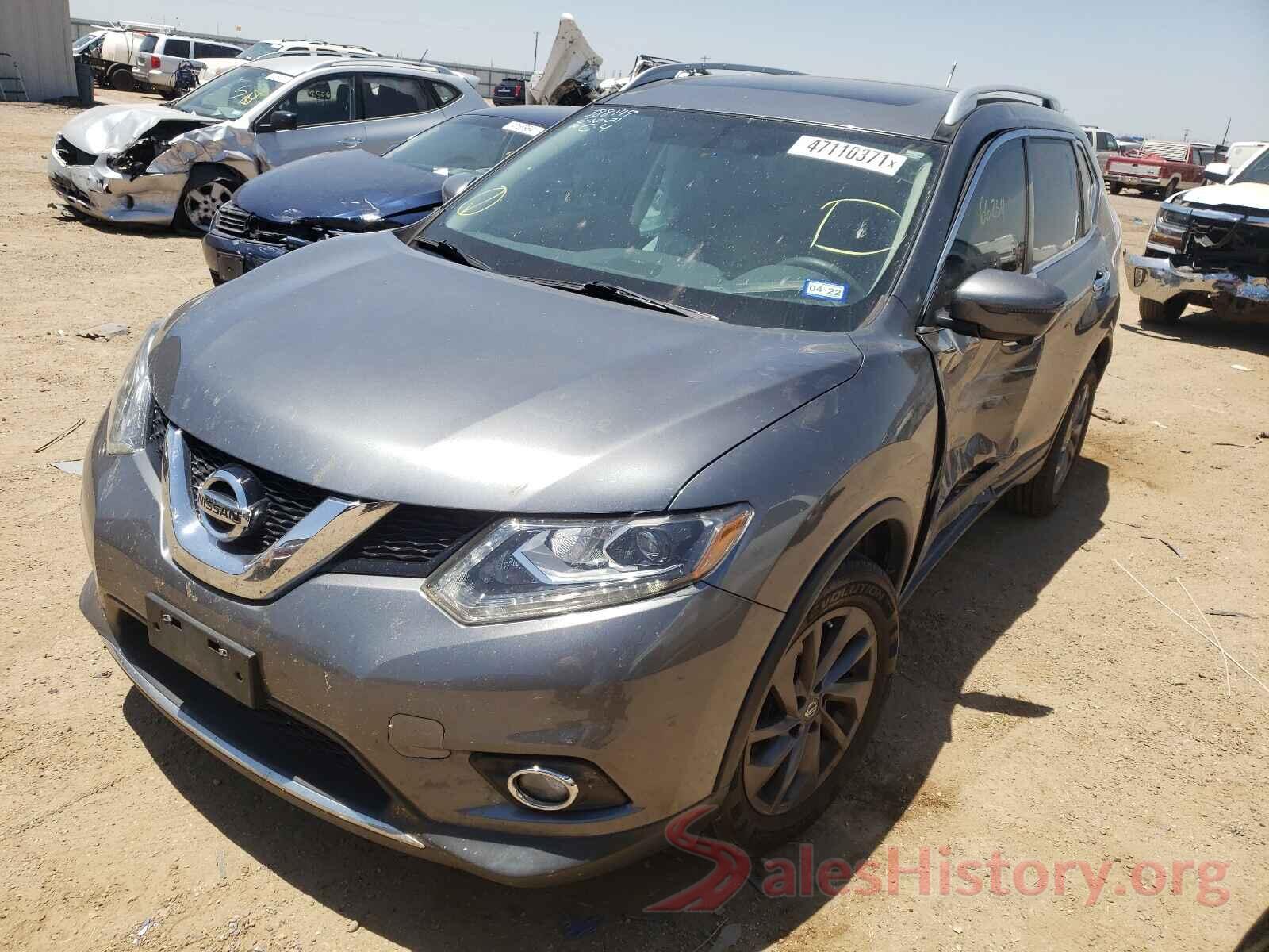 5N1AT2MV8GC789869 2016 NISSAN ROGUE