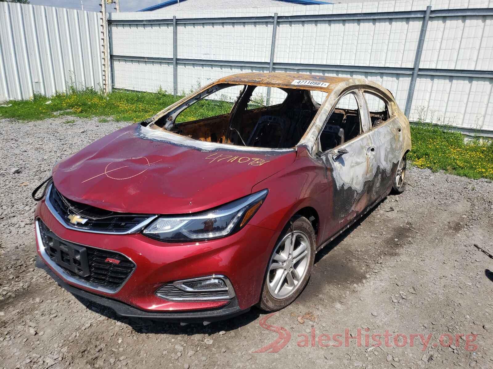 3G1BE6SM5JS588560 2018 CHEVROLET CRUZE