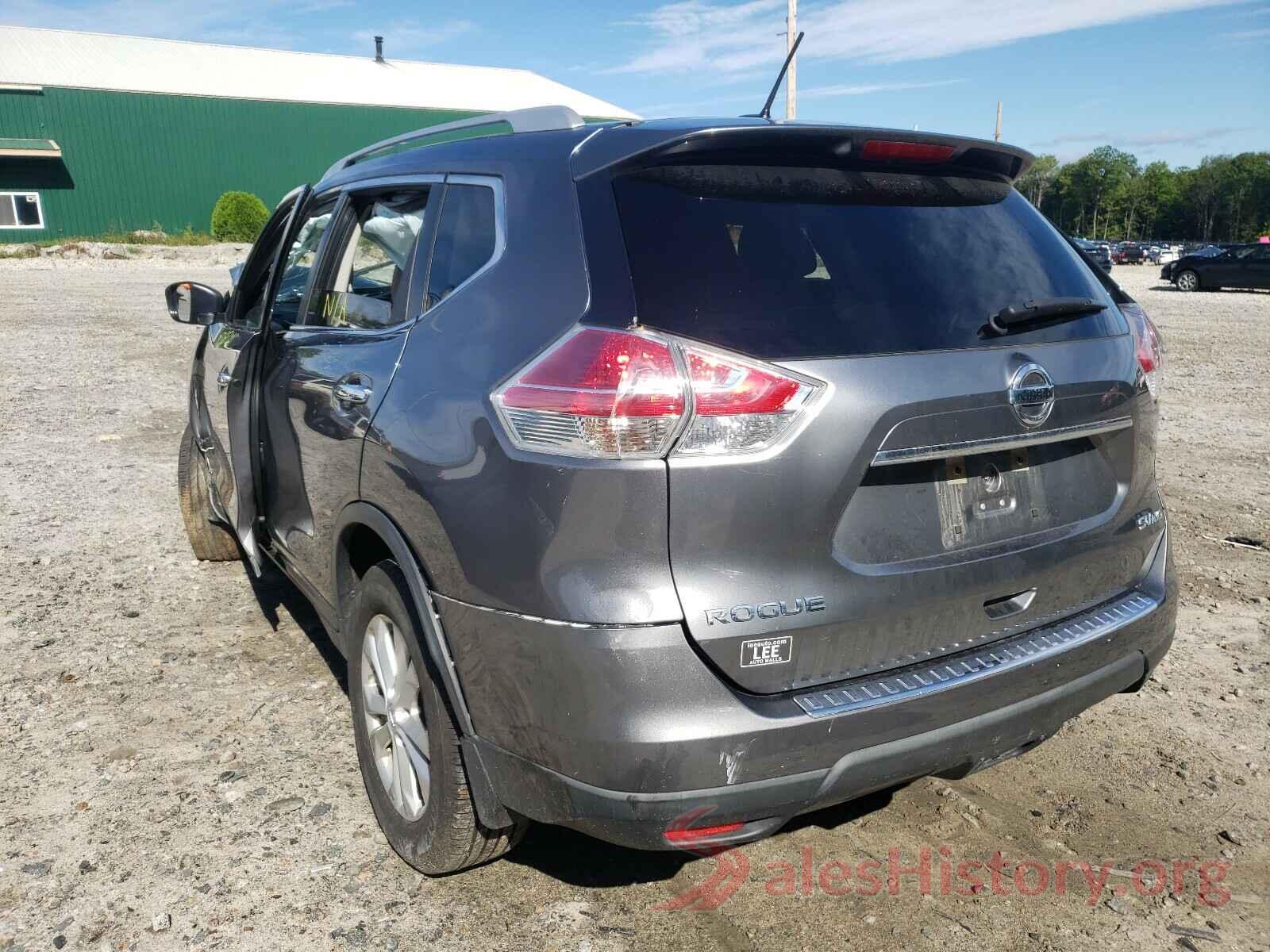 KNMAT2MV2GP605653 2016 NISSAN ROGUE