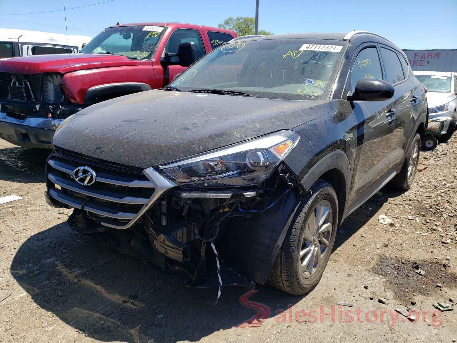 KM8J3CA45HU503215 2017 HYUNDAI TUCSON