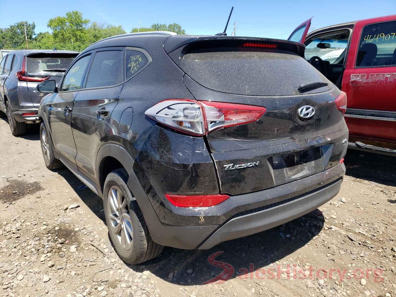 KM8J3CA45HU503215 2017 HYUNDAI TUCSON