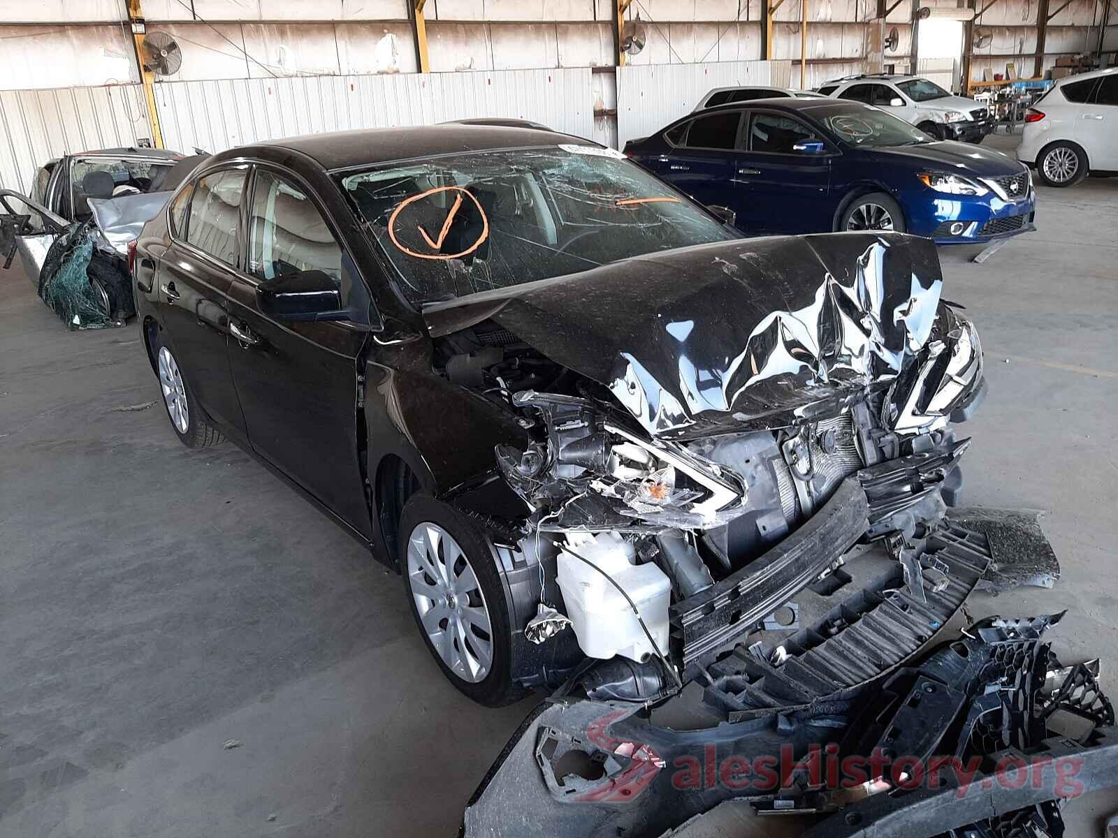 3N1AB7AP2KY243971 2019 NISSAN SENTRA