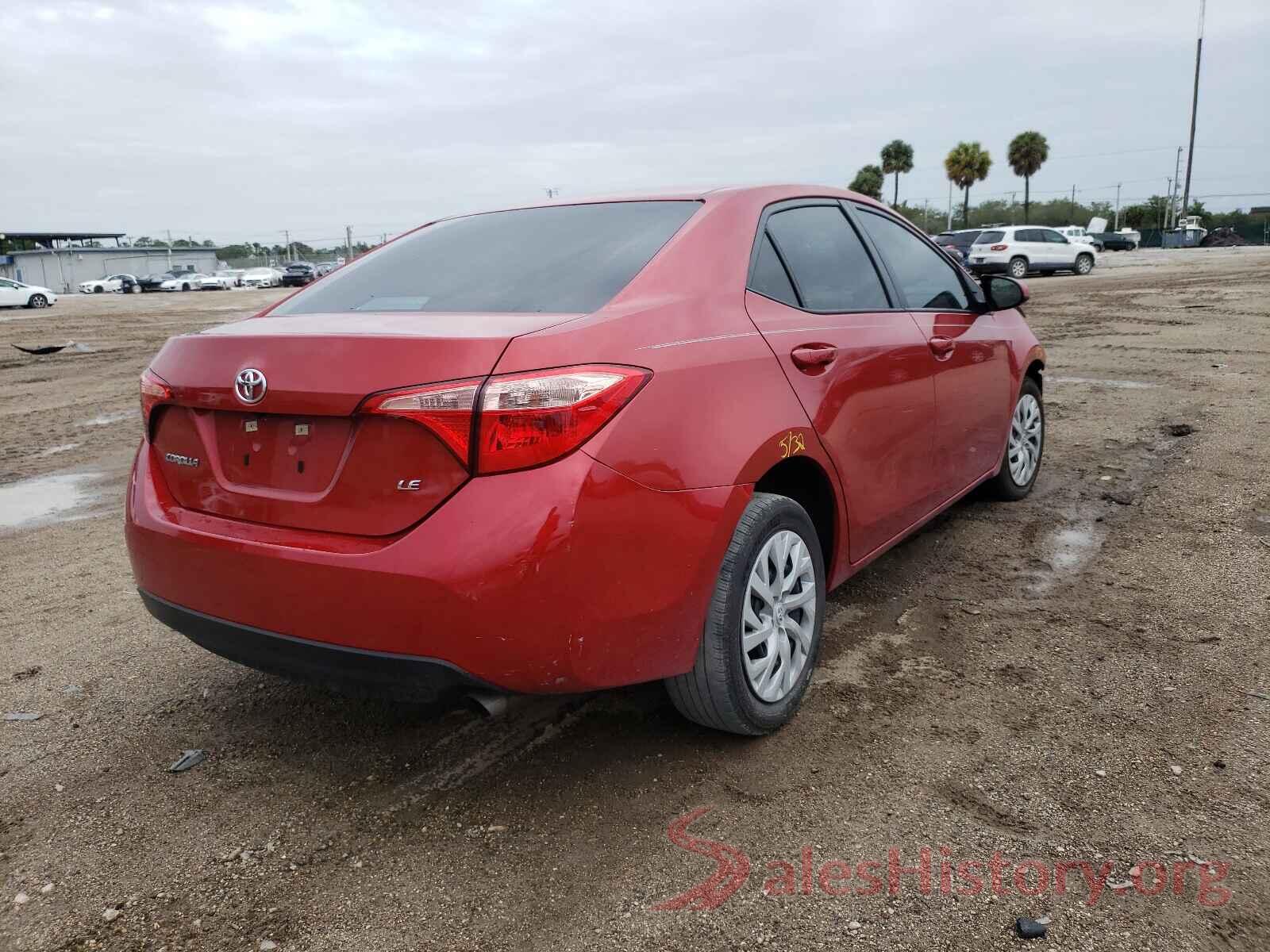 5YFBURHE6KP876503 2019 TOYOTA COROLLA