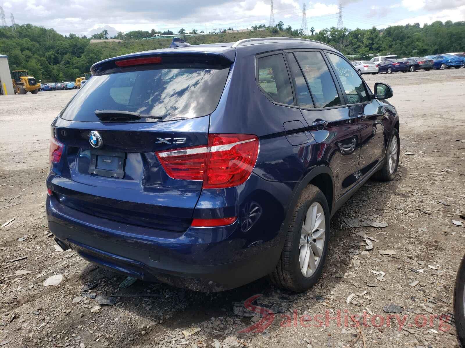 5UXWX9C54G0D67898 2016 BMW X3