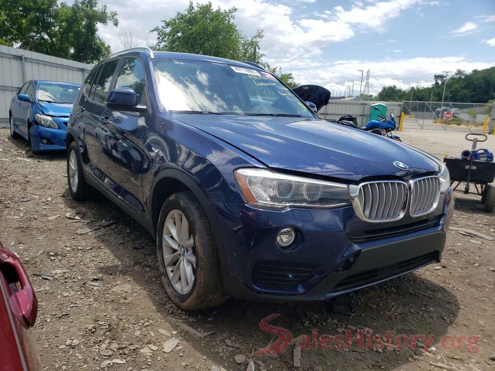 5UXWX9C54G0D67898 2016 BMW X3