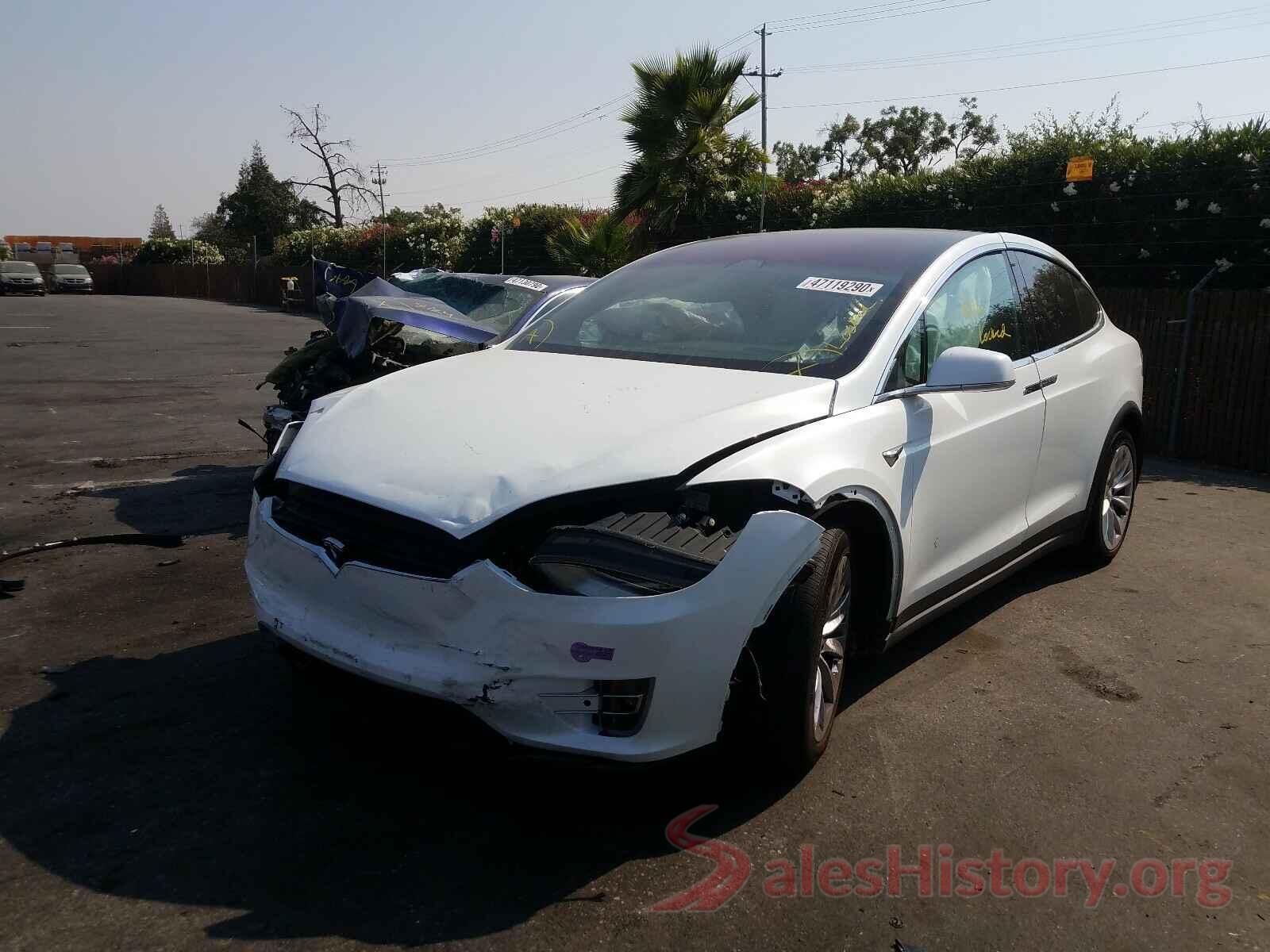 5YJXCDE26JF121089 2018 TESLA MODEL X