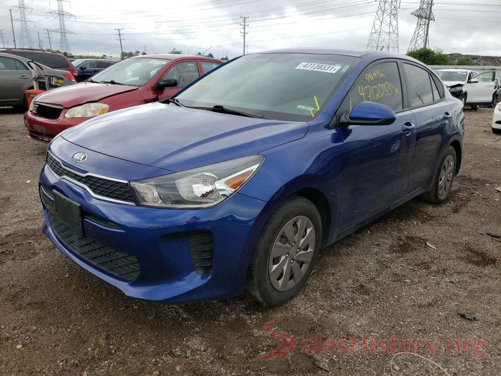 3KPA24AB7KE202219 2019 KIA RIO