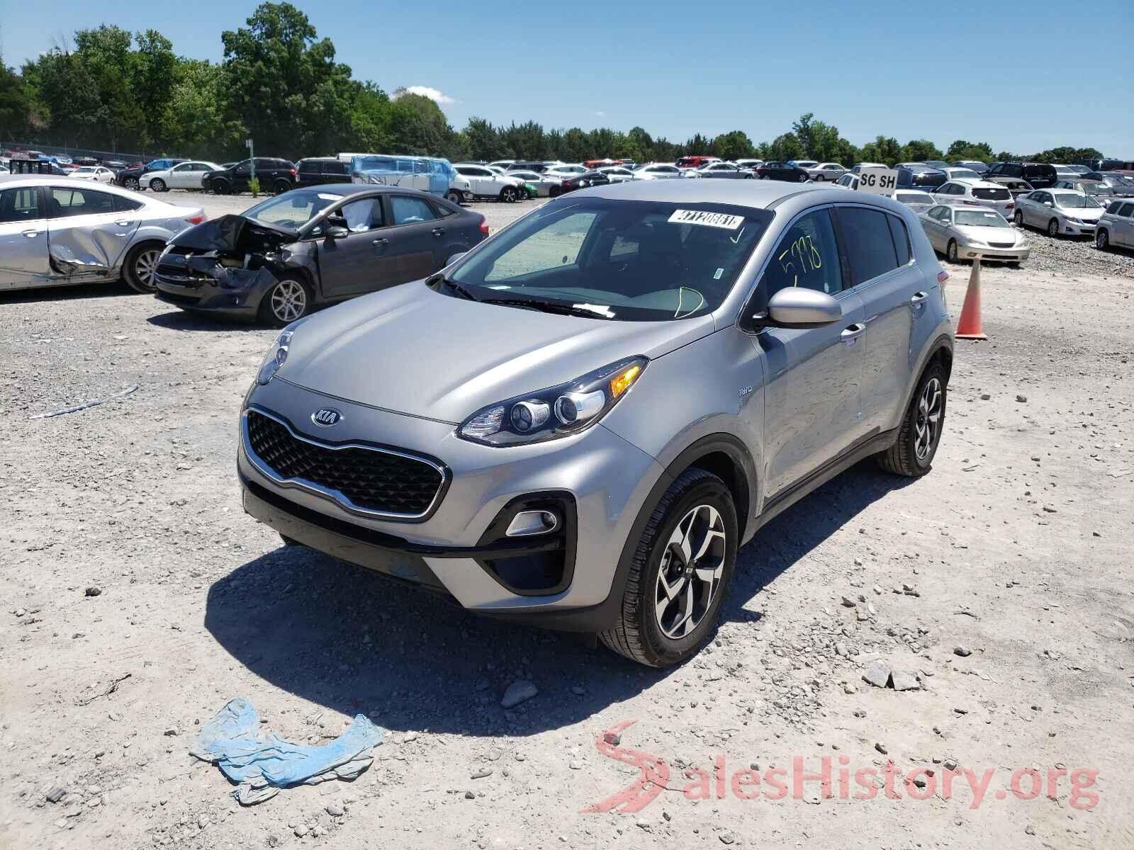 KNDPMCACXM7914539 2021 KIA SPORTAGE