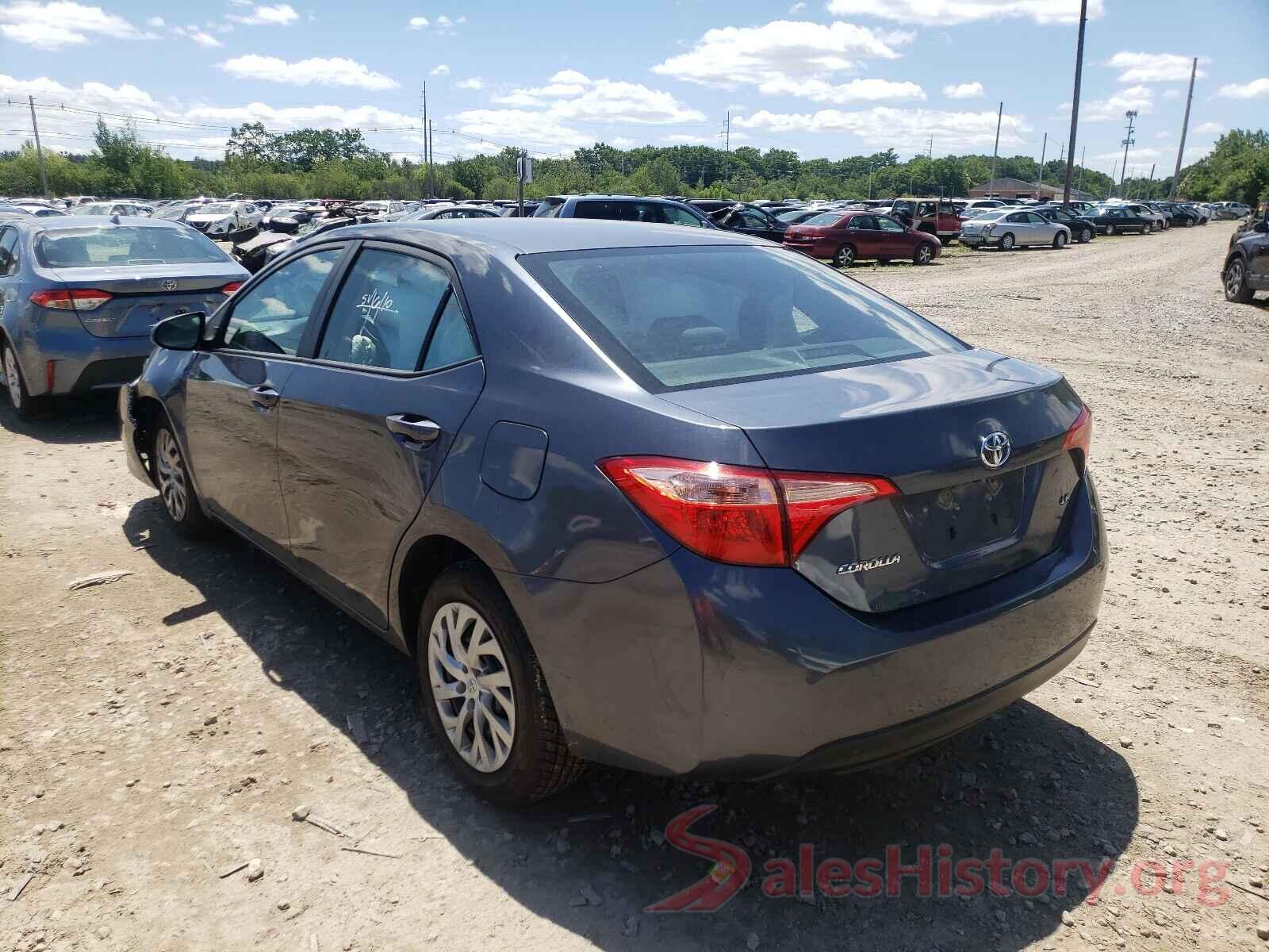 2T1BURHE7JC103909 2018 TOYOTA COROLLA