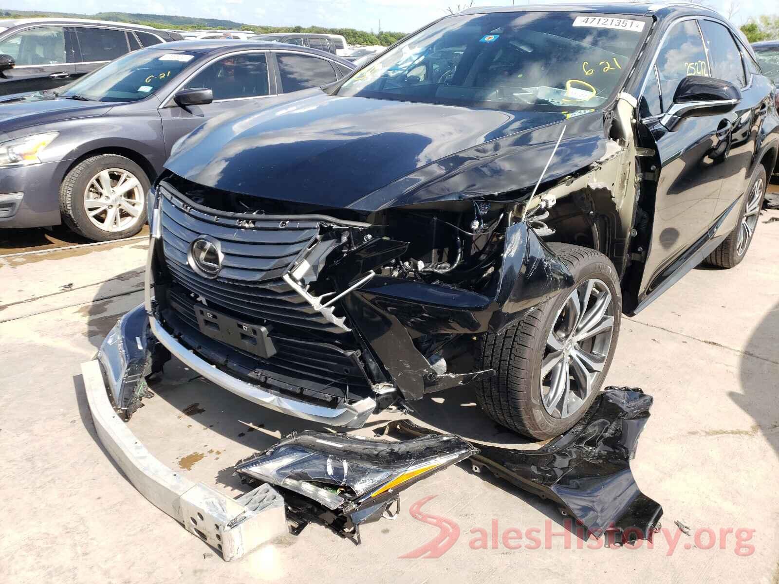 2T2ZZMCA9HC038137 2017 LEXUS RX350