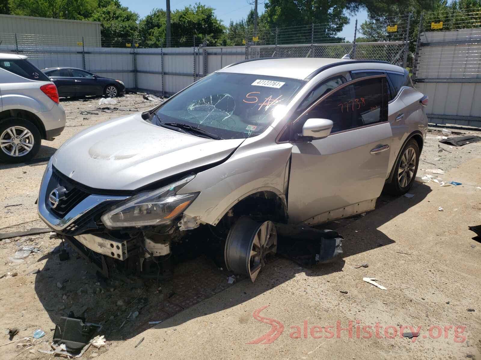 5N1AZ2MH8JN137130 2018 NISSAN MURANO