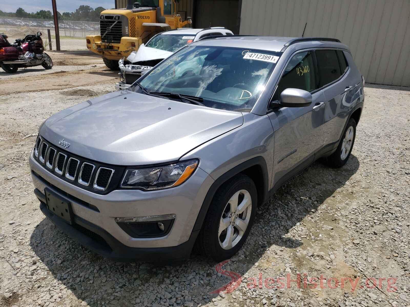 3C4NJDBB0HT664676 2017 JEEP COMPASS