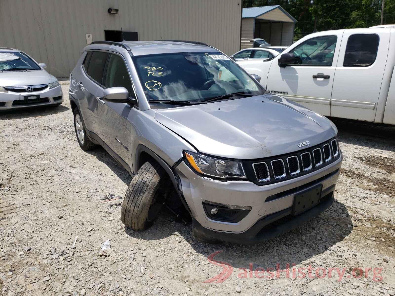 3C4NJDBB0HT664676 2017 JEEP COMPASS