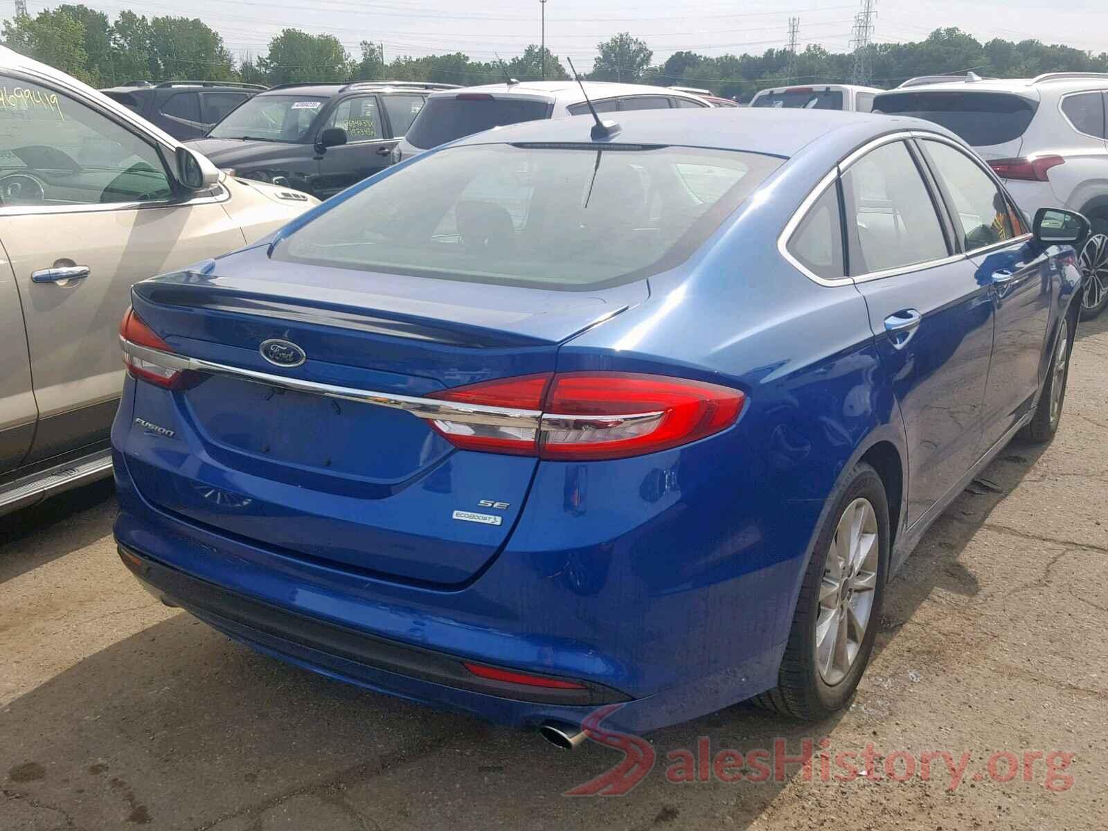 3FA6P0HD4HR177584 2017 FORD FUSION SE