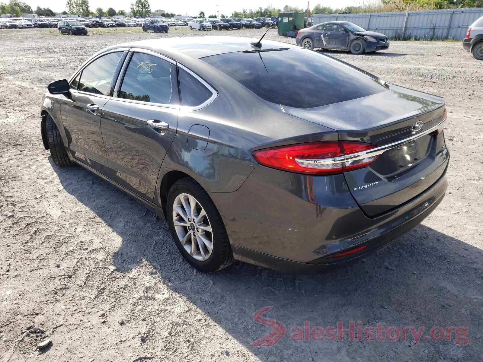 3FA6P0HD4HR376599 2017 FORD FUSION