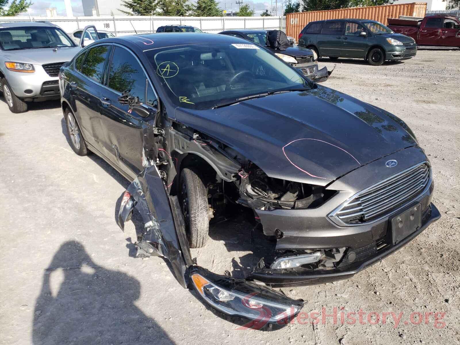 3FA6P0HD4HR376599 2017 FORD FUSION