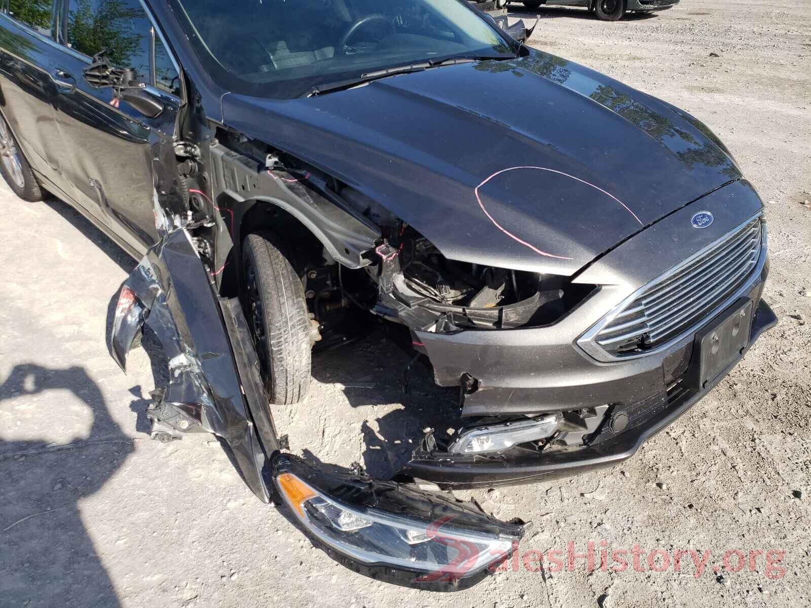 3FA6P0HD4HR376599 2017 FORD FUSION