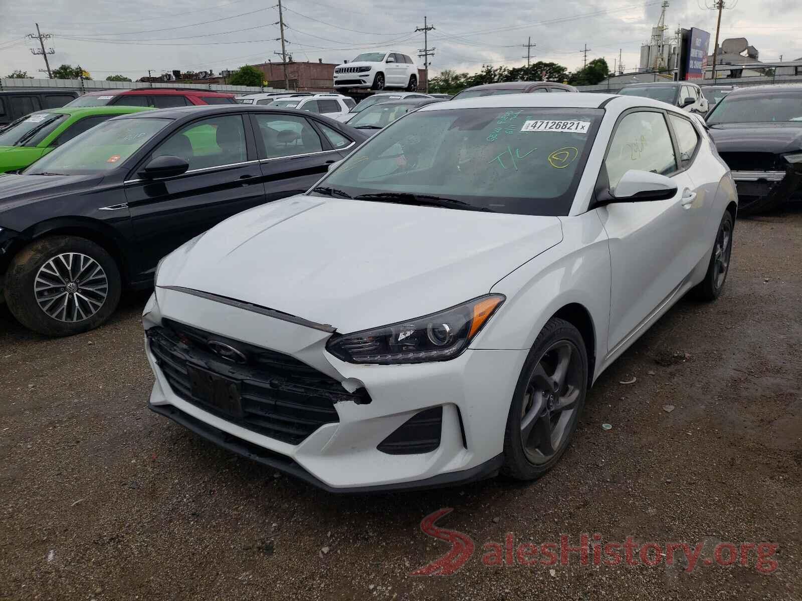 KMHTG6AF7KU010126 2019 HYUNDAI VELOSTER