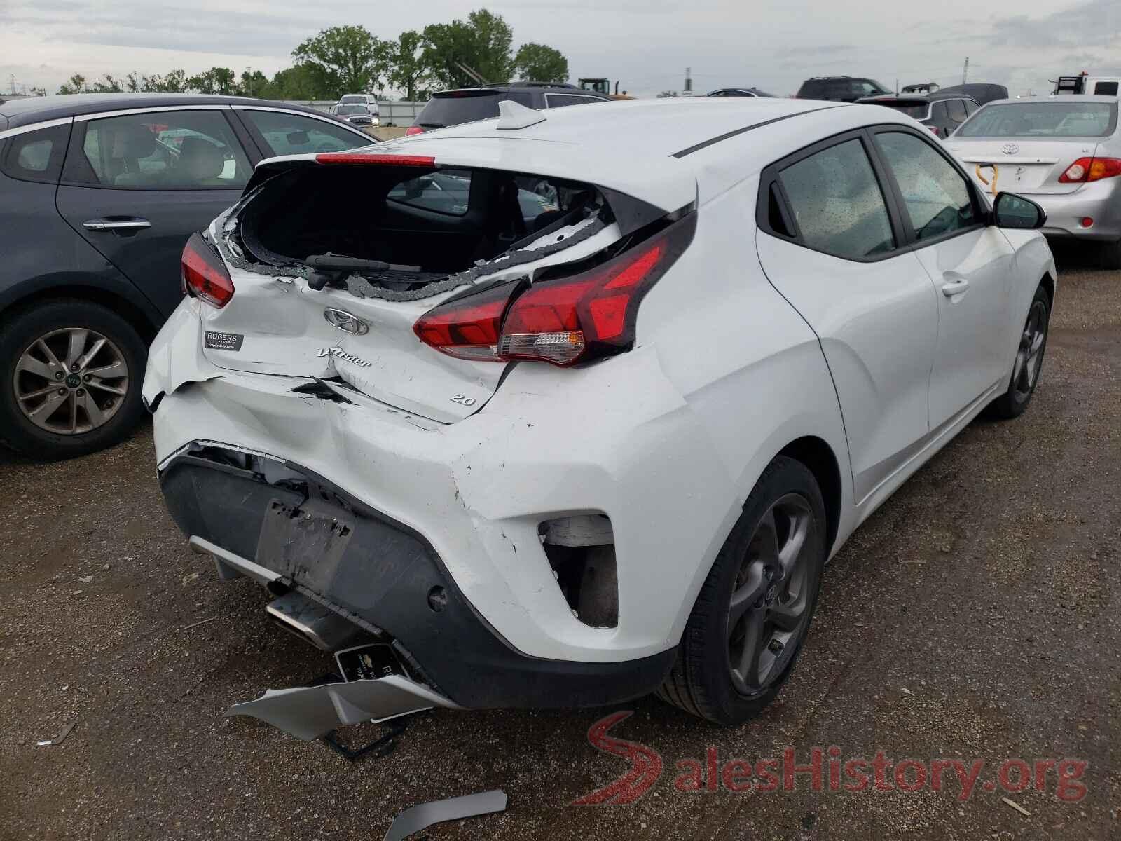 KMHTG6AF7KU010126 2019 HYUNDAI VELOSTER