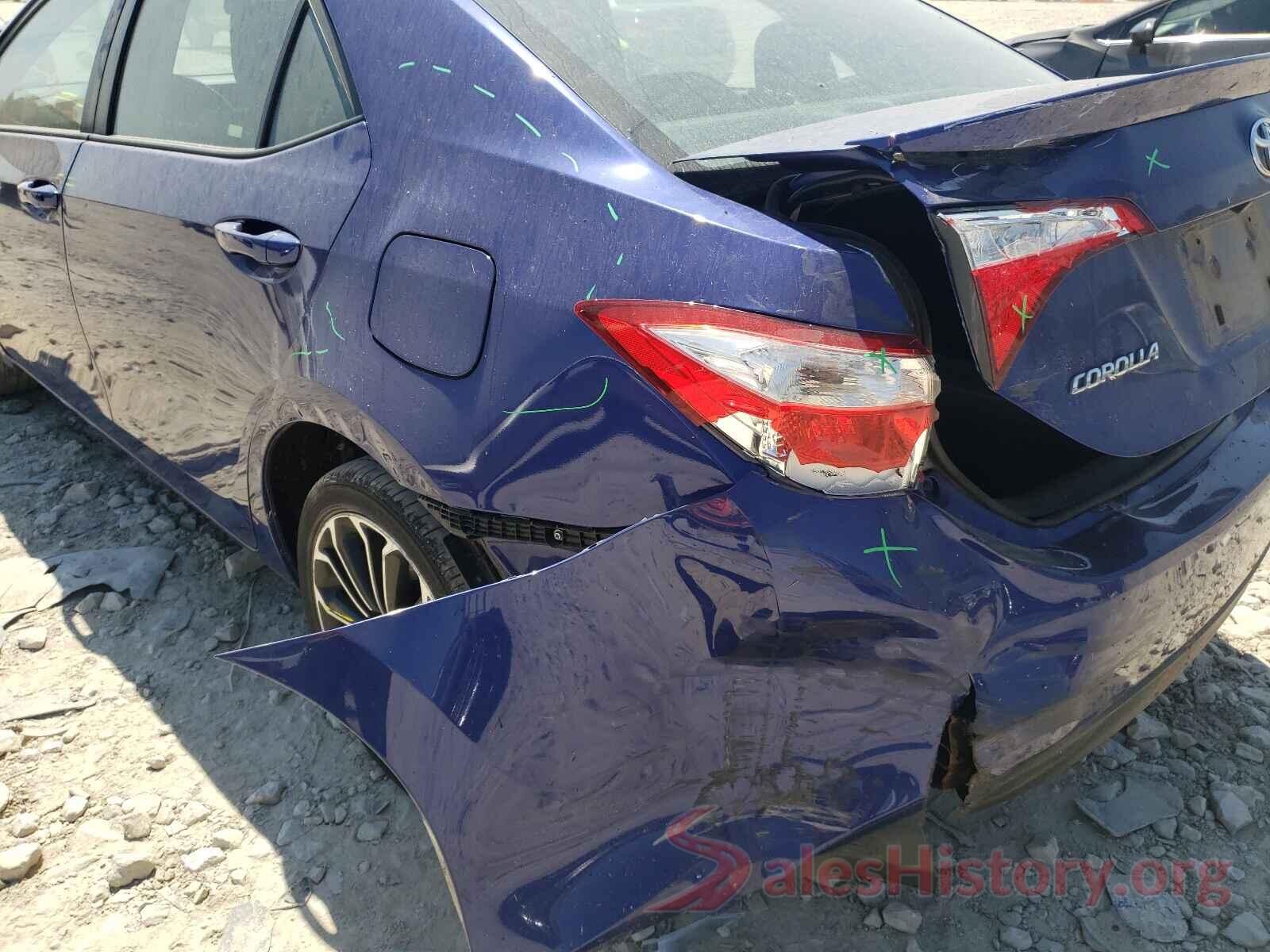 5YFBURHE3GP510215 2016 TOYOTA COROLLA