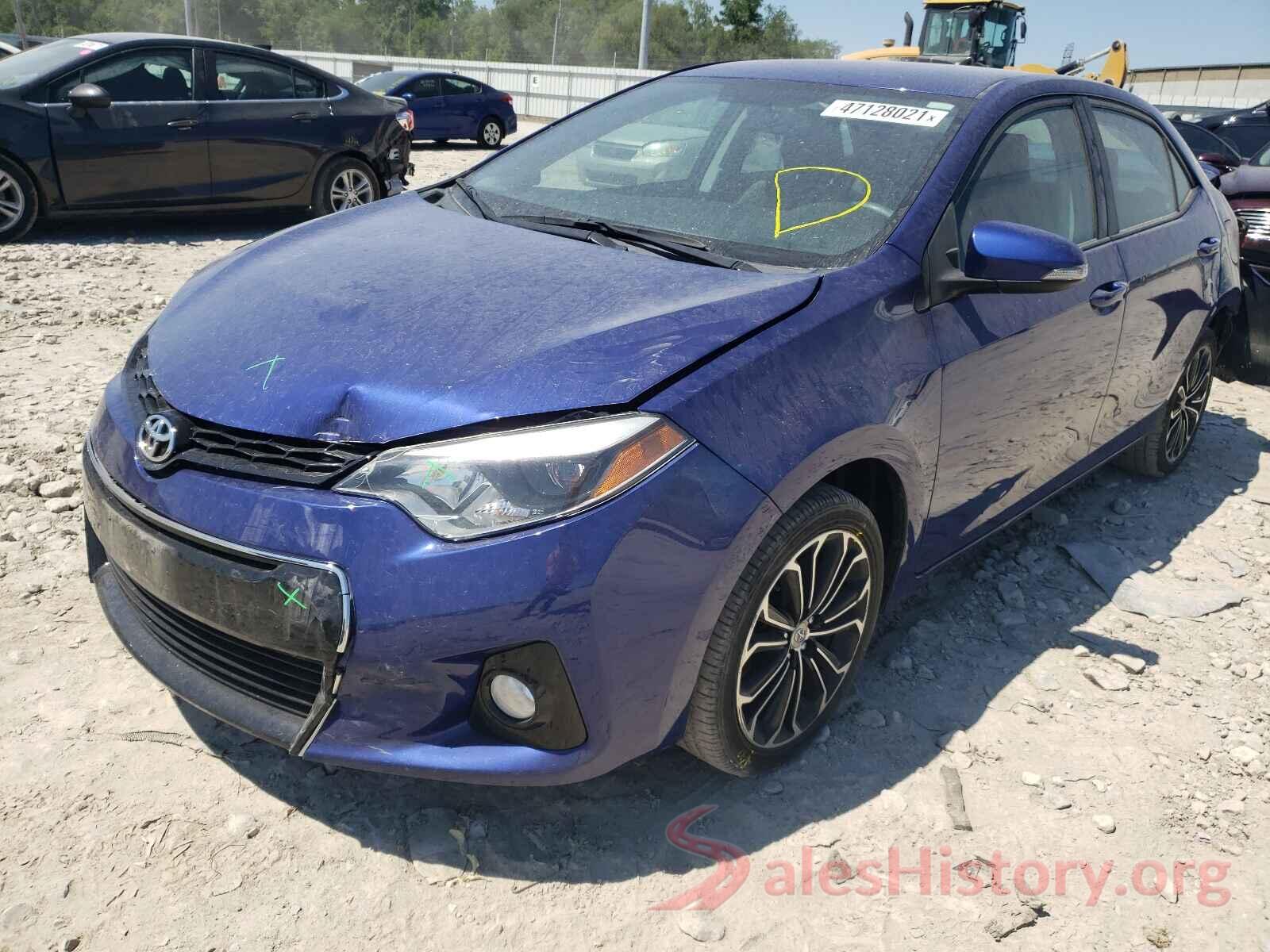 5YFBURHE3GP510215 2016 TOYOTA COROLLA