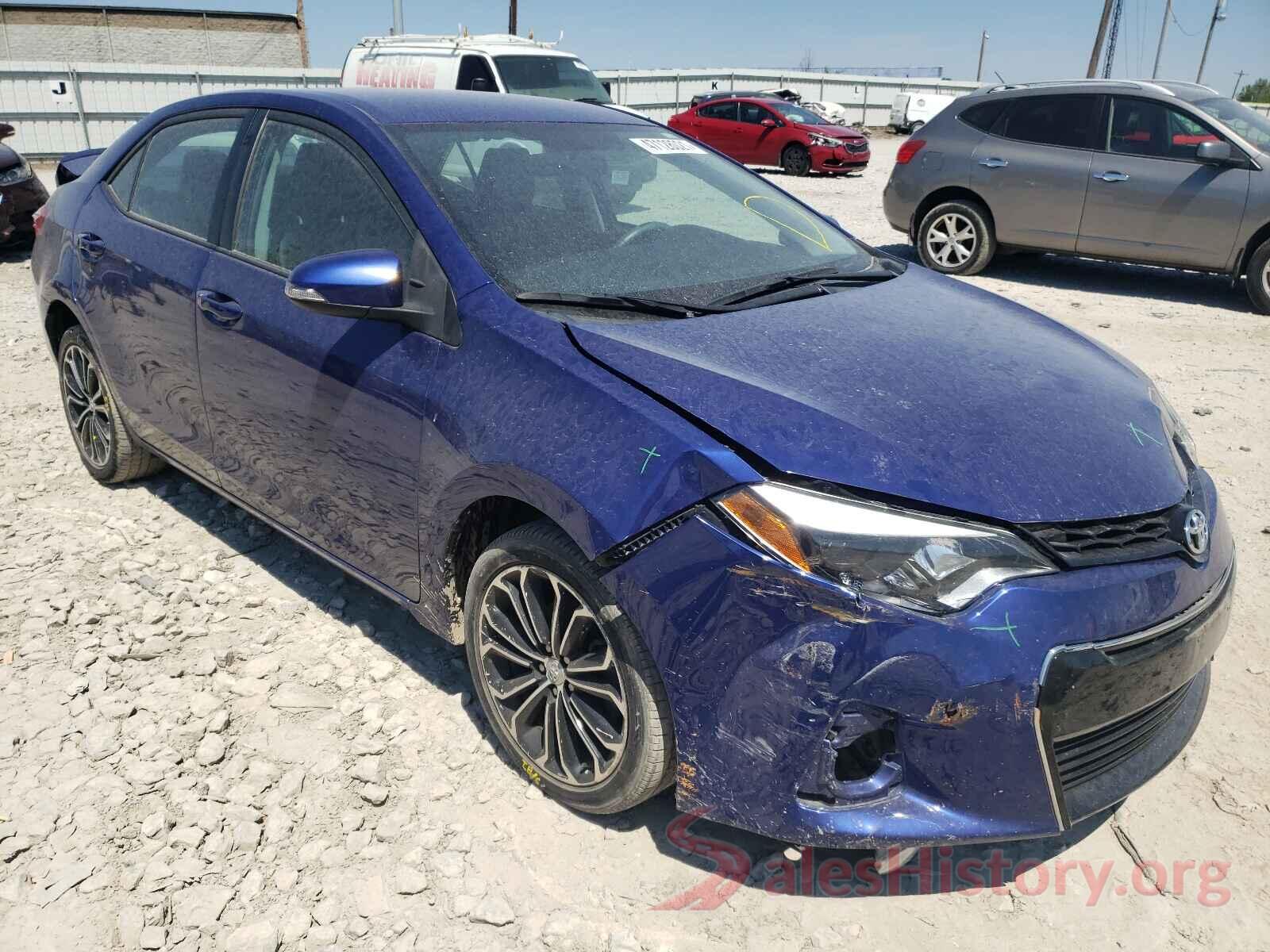 5YFBURHE3GP510215 2016 TOYOTA COROLLA