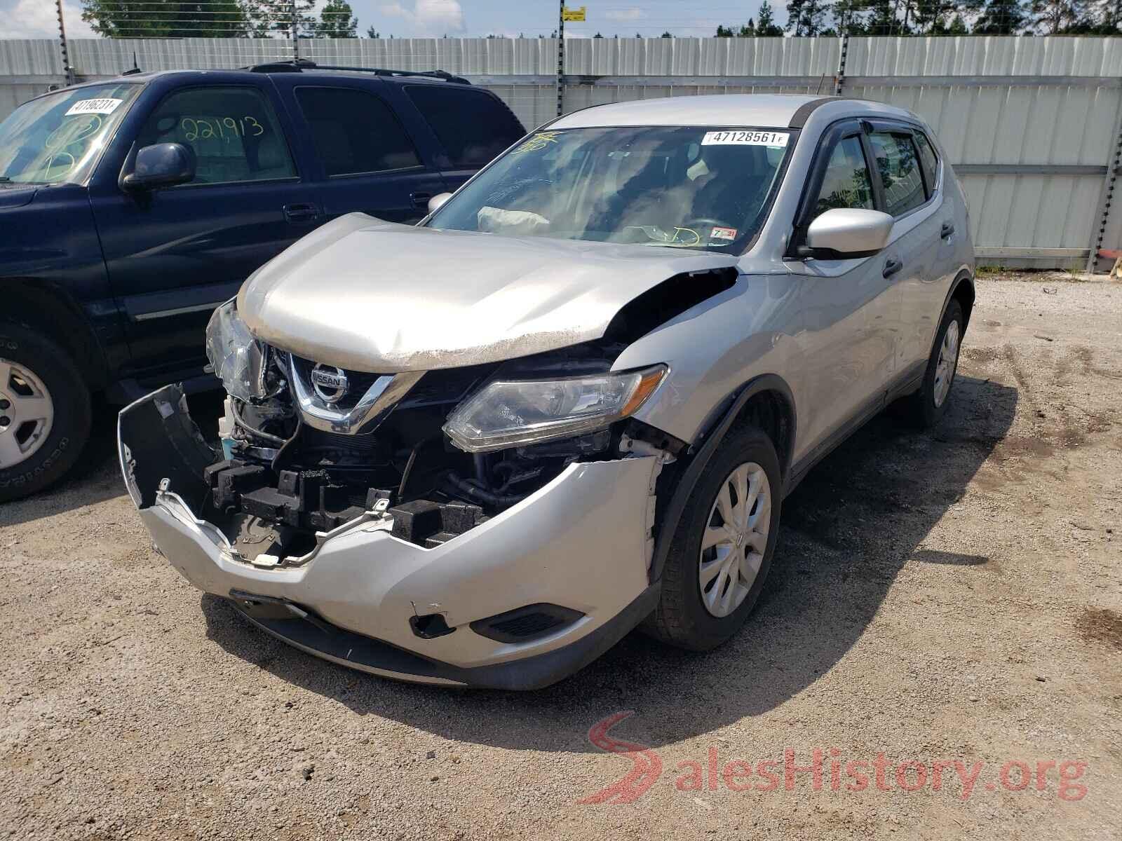 5N1AT2MV0GC734624 2016 NISSAN ROGUE