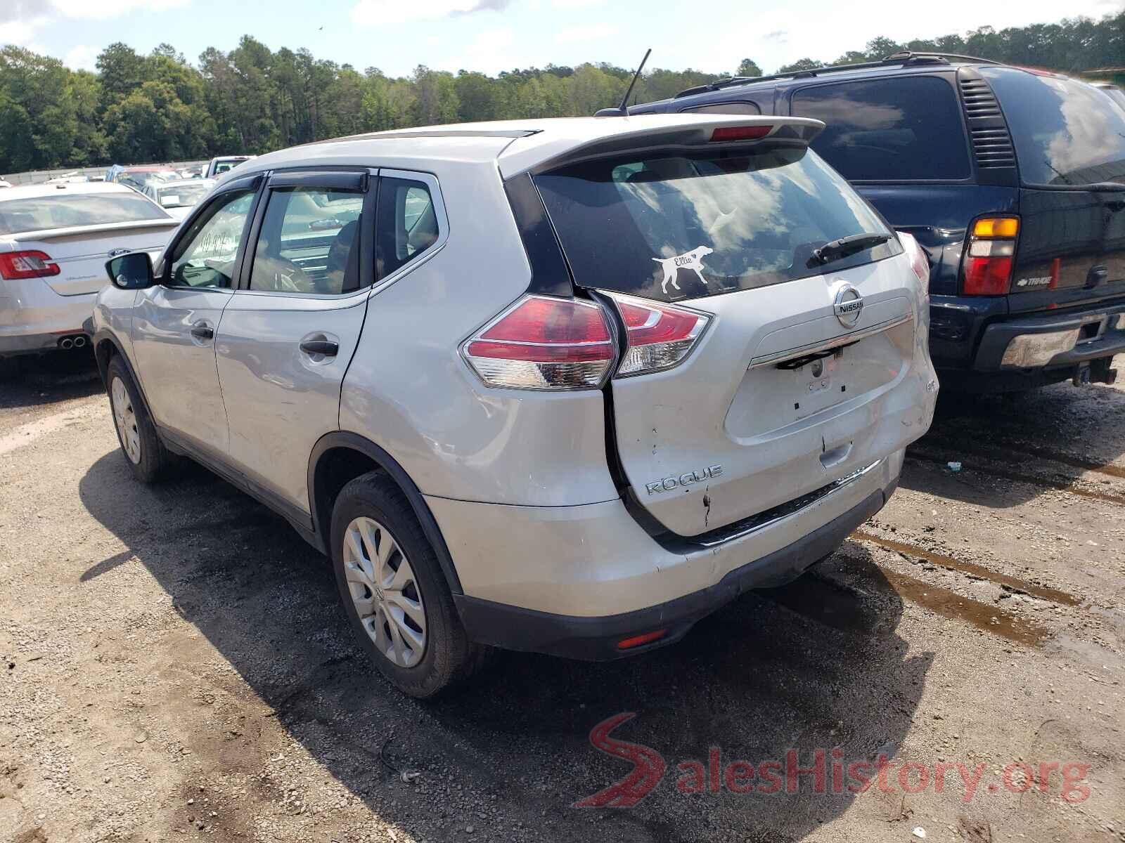 5N1AT2MV0GC734624 2016 NISSAN ROGUE