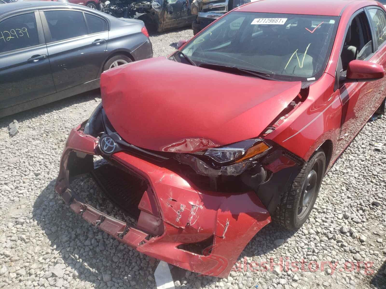 2T1BURHE0KC185810 2019 TOYOTA COROLLA