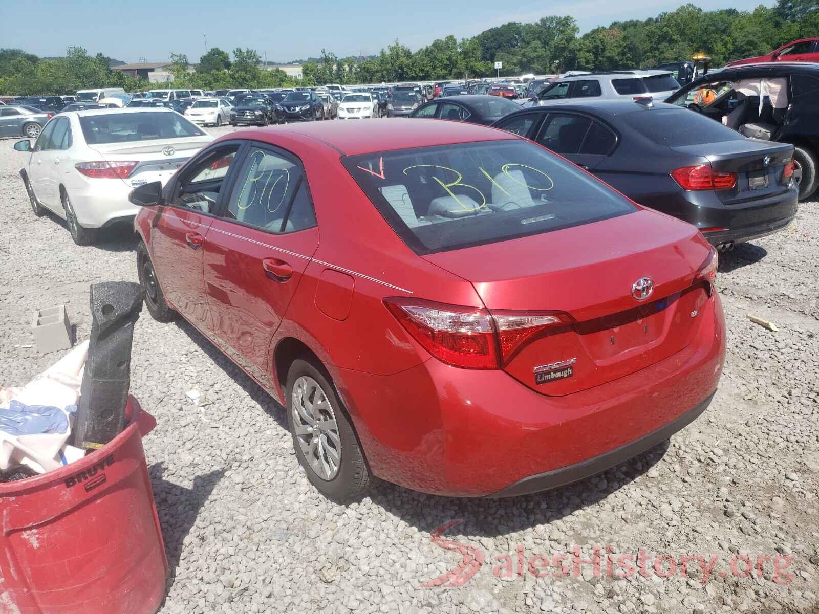 2T1BURHE0KC185810 2019 TOYOTA COROLLA