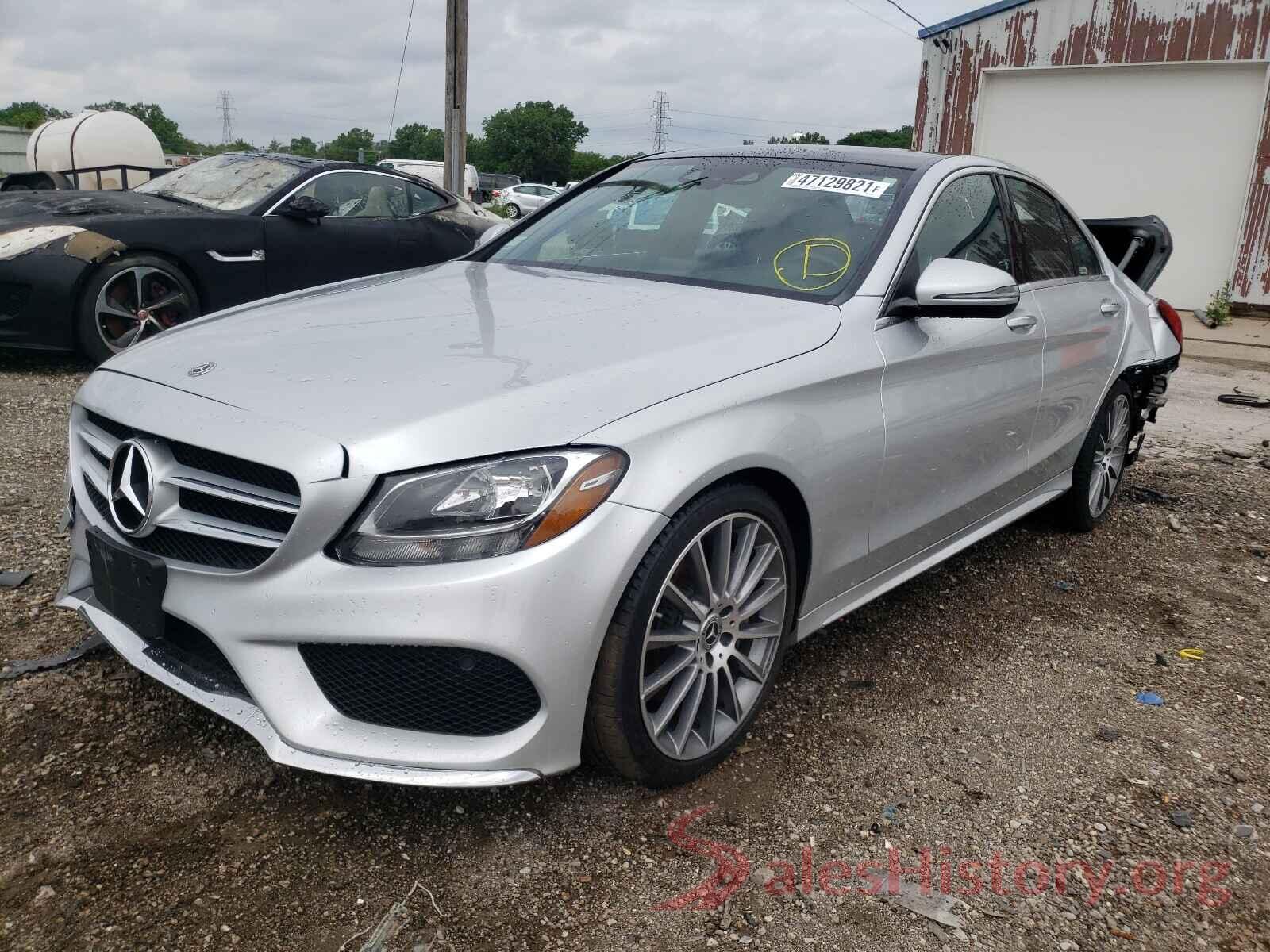 55SWF4KB8JU253499 2018 MERCEDES-BENZ C-CLASS