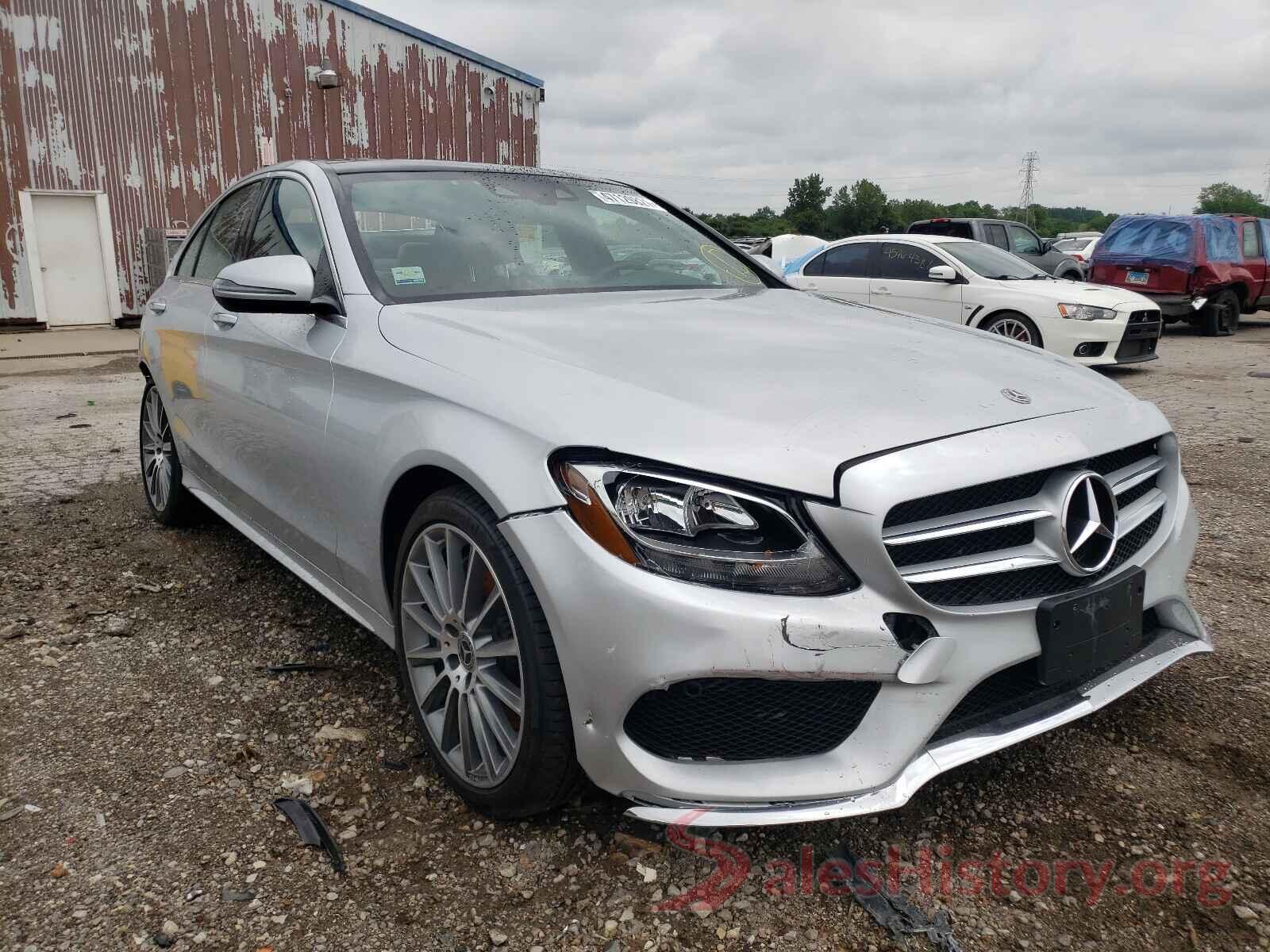 55SWF4KB8JU253499 2018 MERCEDES-BENZ C-CLASS