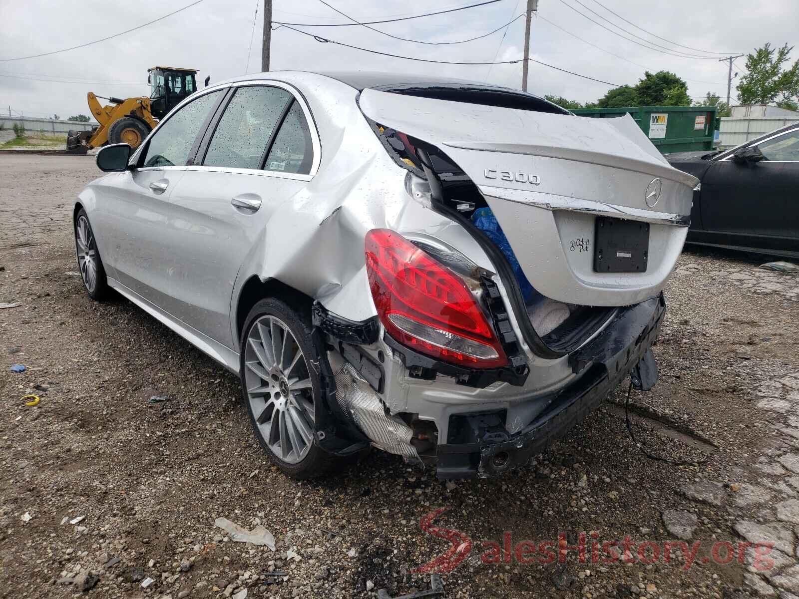 55SWF4KB8JU253499 2018 MERCEDES-BENZ C-CLASS