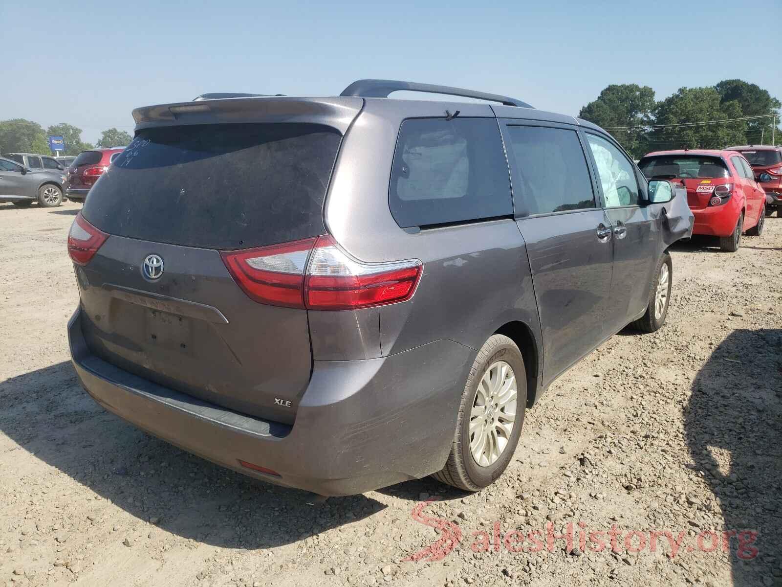 5TDYK3DC2GS693258 2016 TOYOTA SIENNA