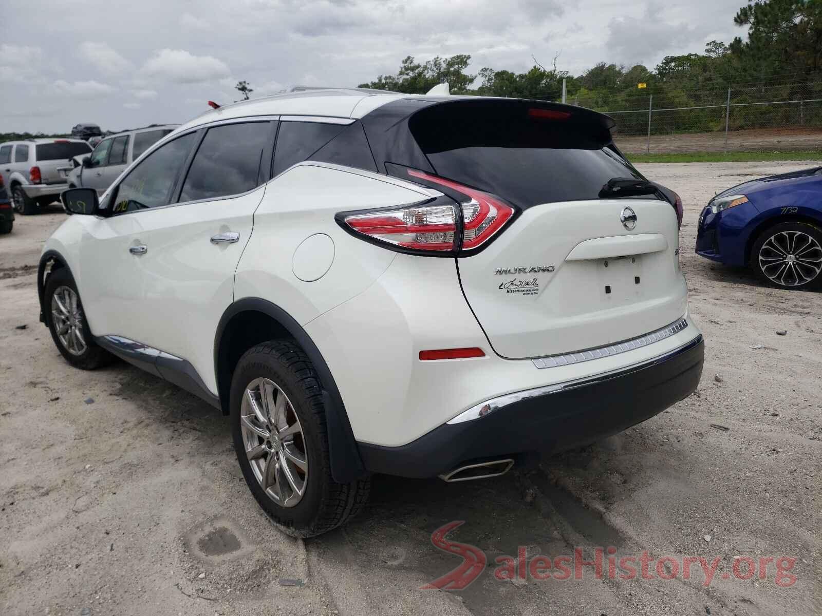 5N1AZ2MH2GN164607 2016 NISSAN MURANO