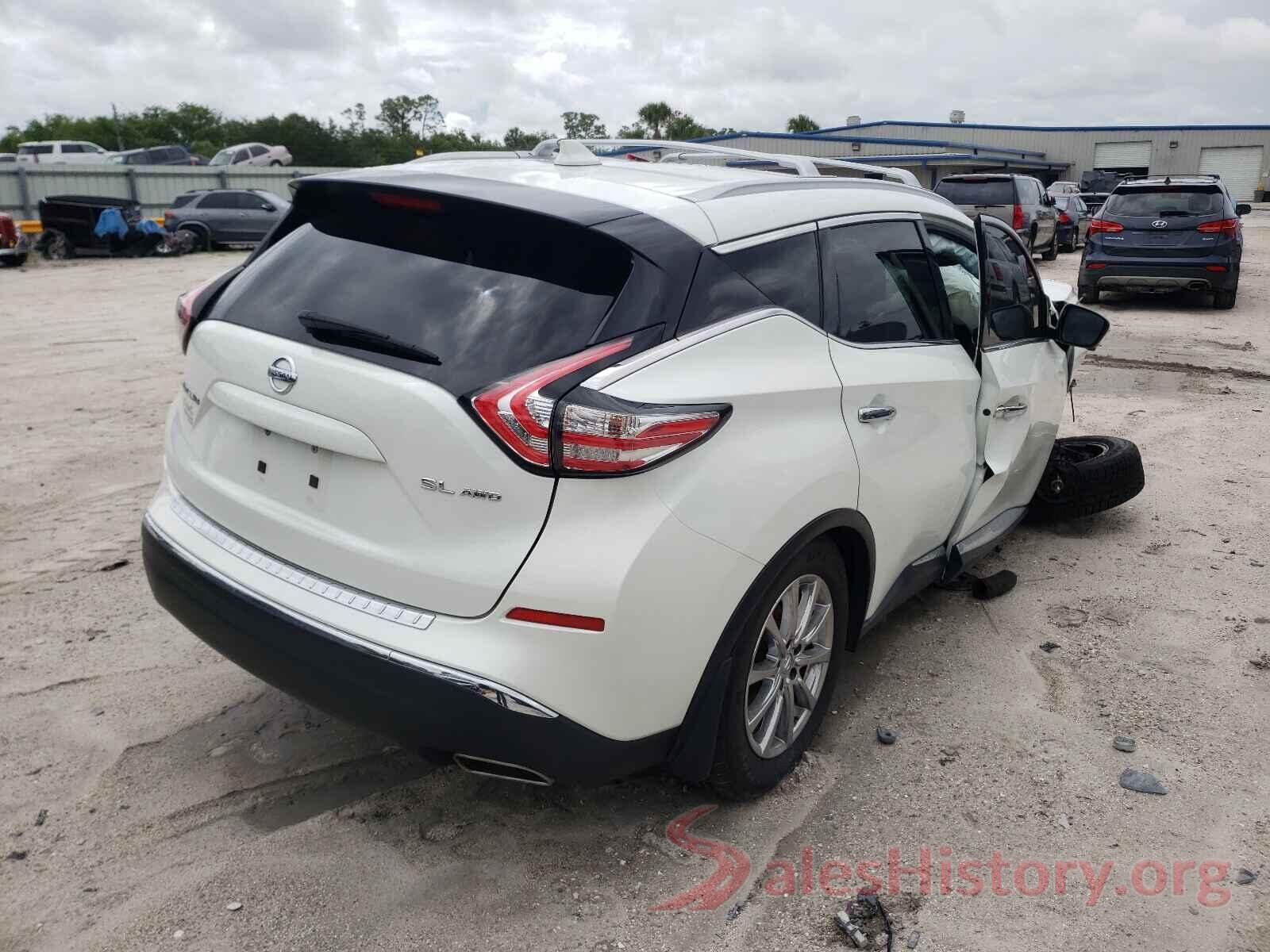 5N1AZ2MH2GN164607 2016 NISSAN MURANO