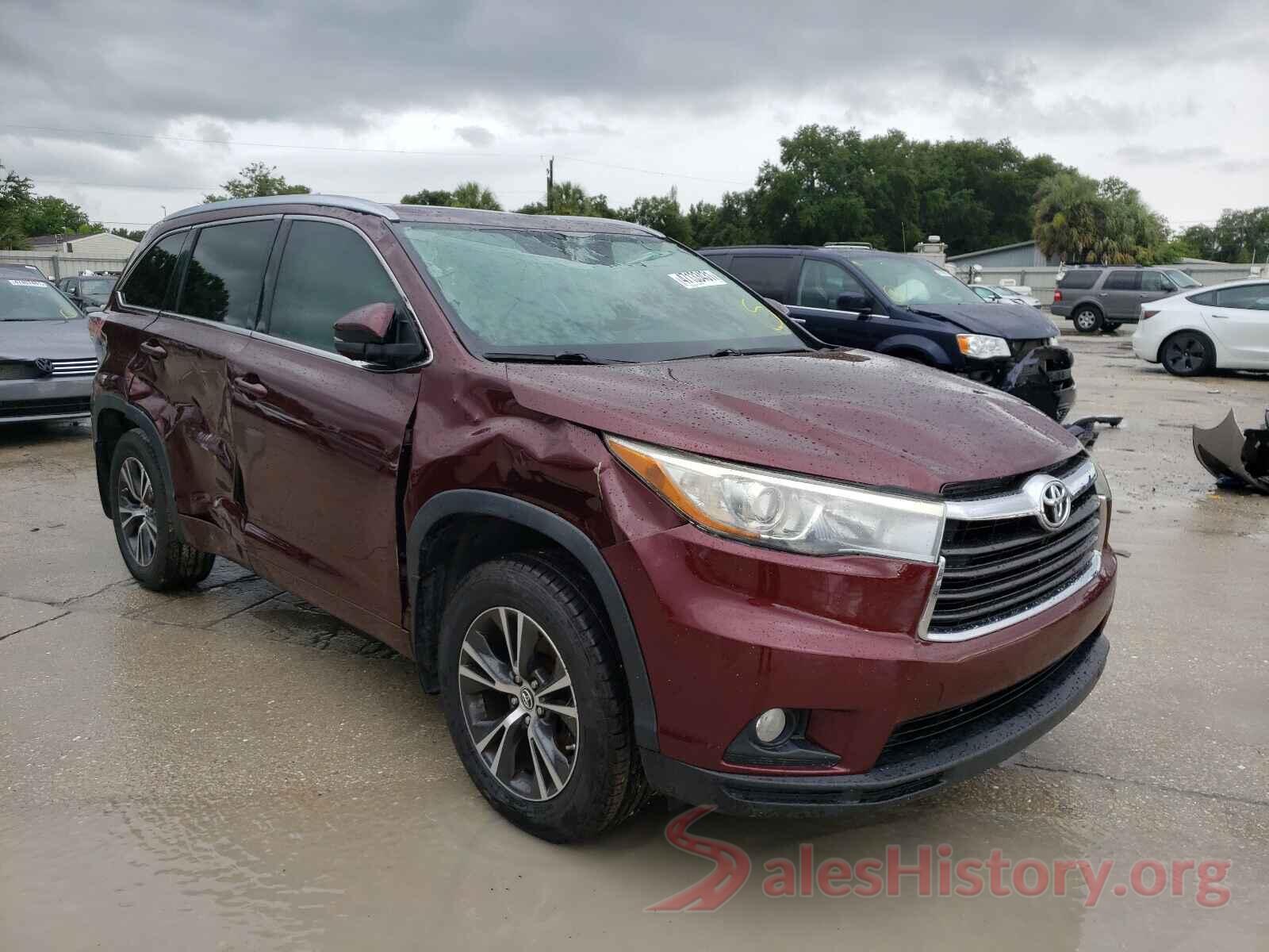 5TDJKRFH0GS228586 2016 TOYOTA HIGHLANDER