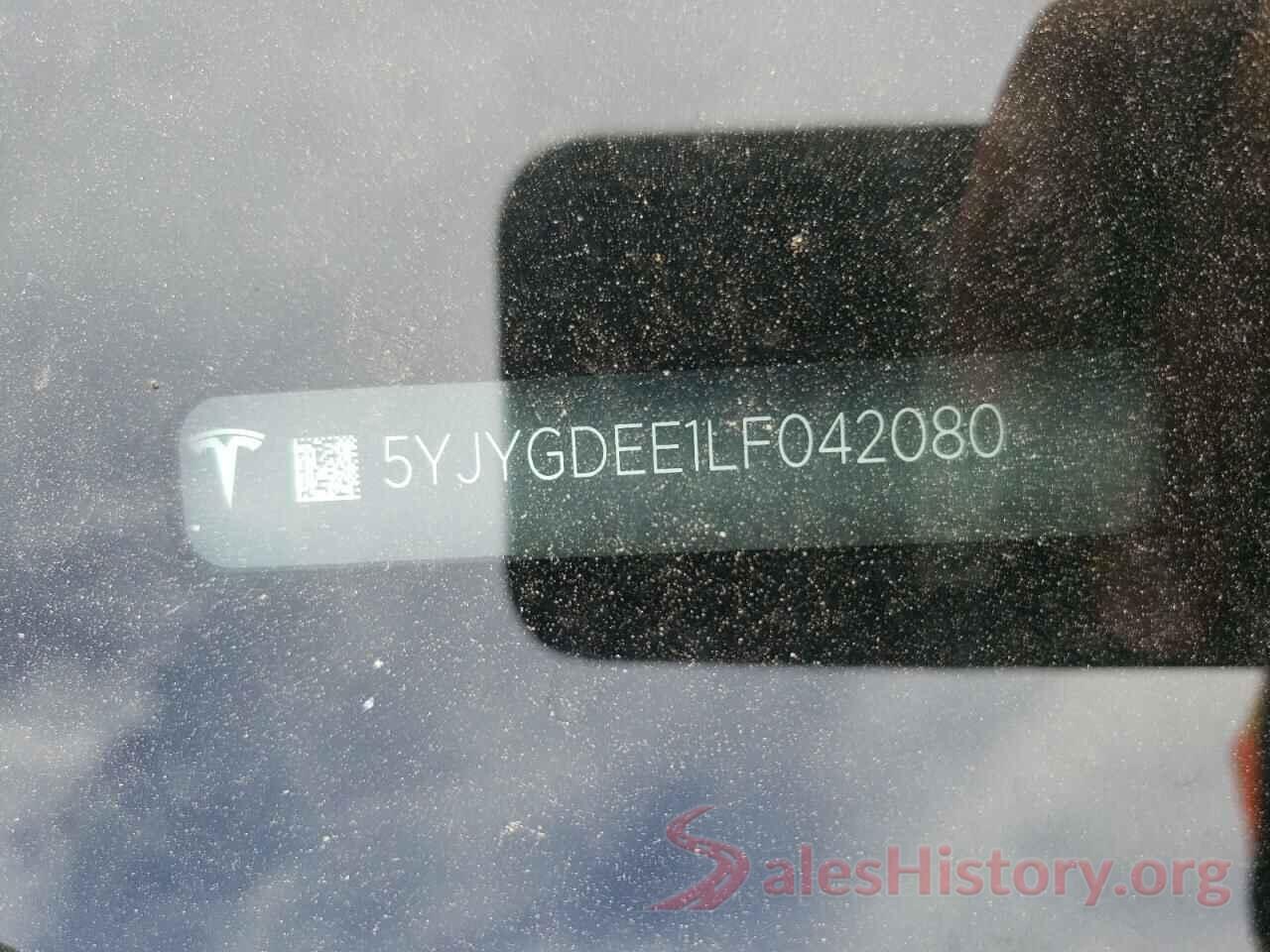 5YJYGDEE1LF042080 2020 TESLA MODEL Y