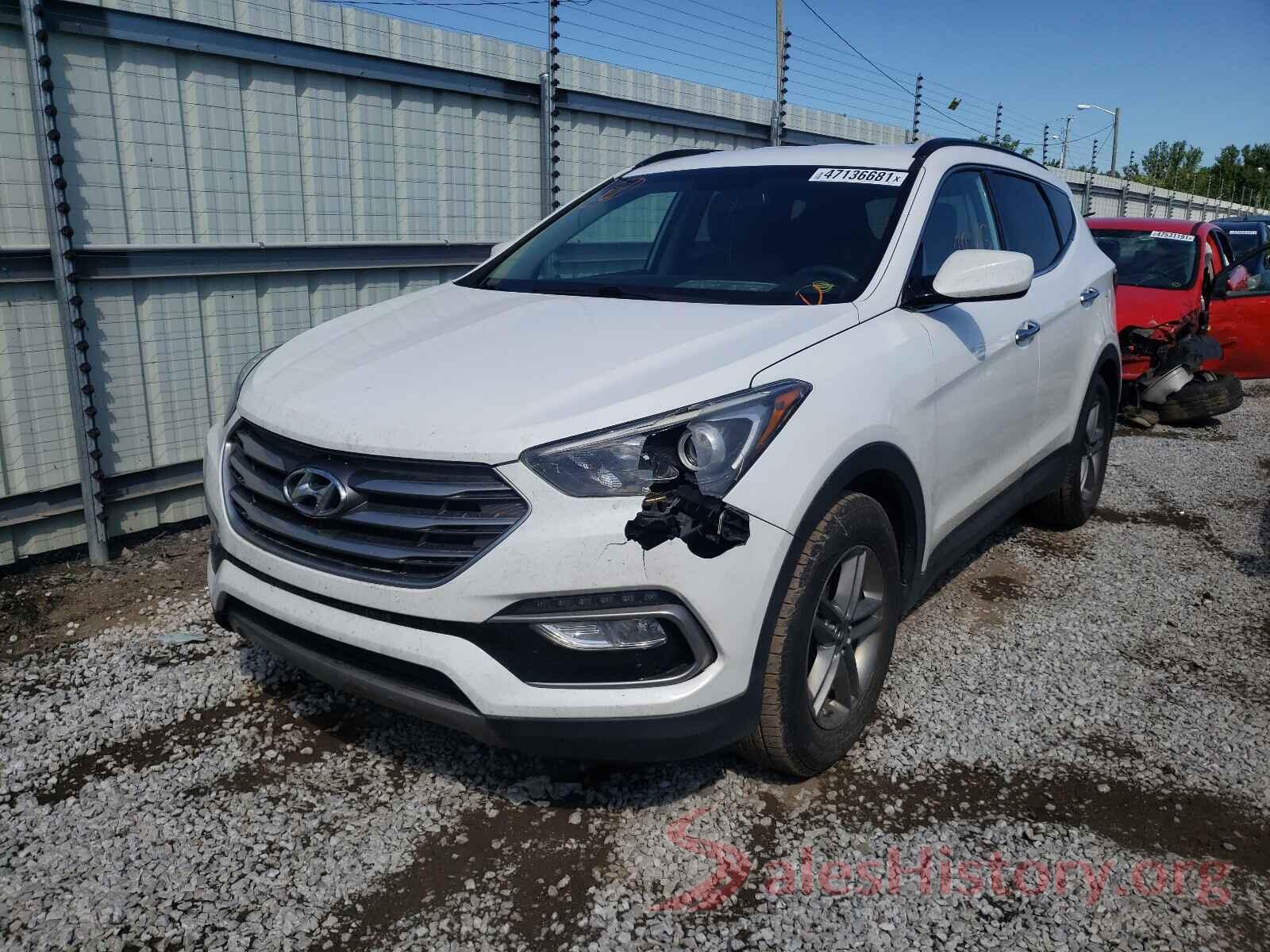 5XYZU3LB5HG430011 2017 HYUNDAI SANTA FE