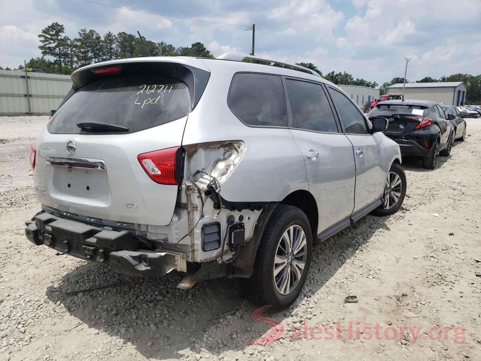 5N1DR2MN1HC631001 2017 NISSAN PATHFINDER