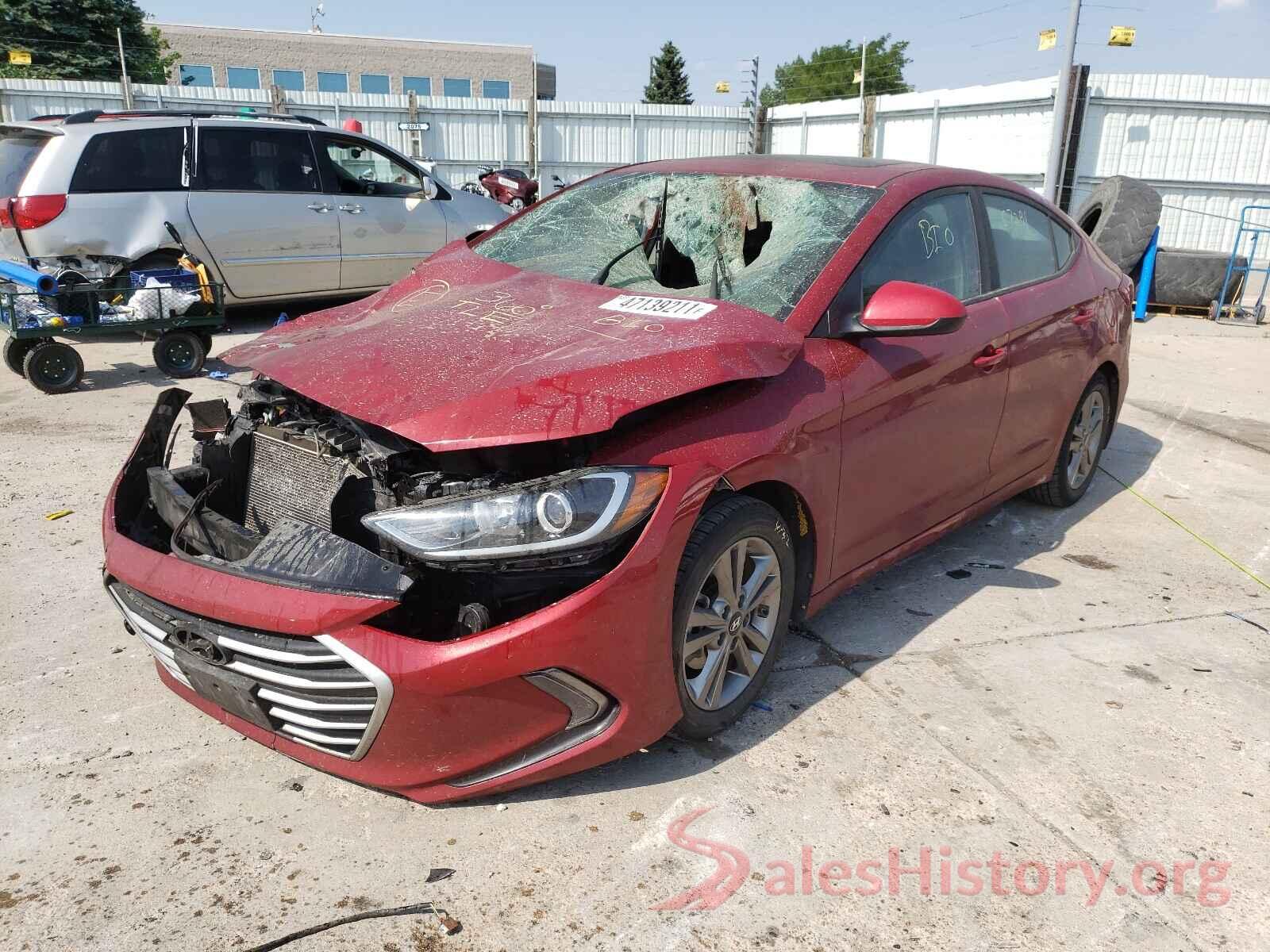 KMHD84LF5HU300697 2017 HYUNDAI ELANTRA