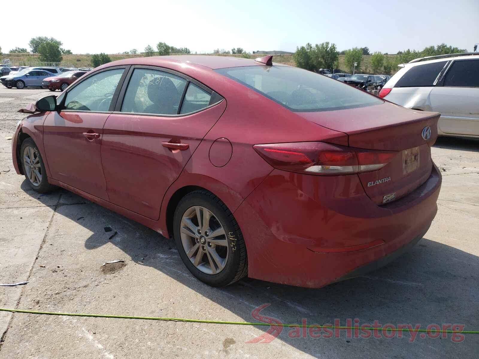 KMHD84LF5HU300697 2017 HYUNDAI ELANTRA