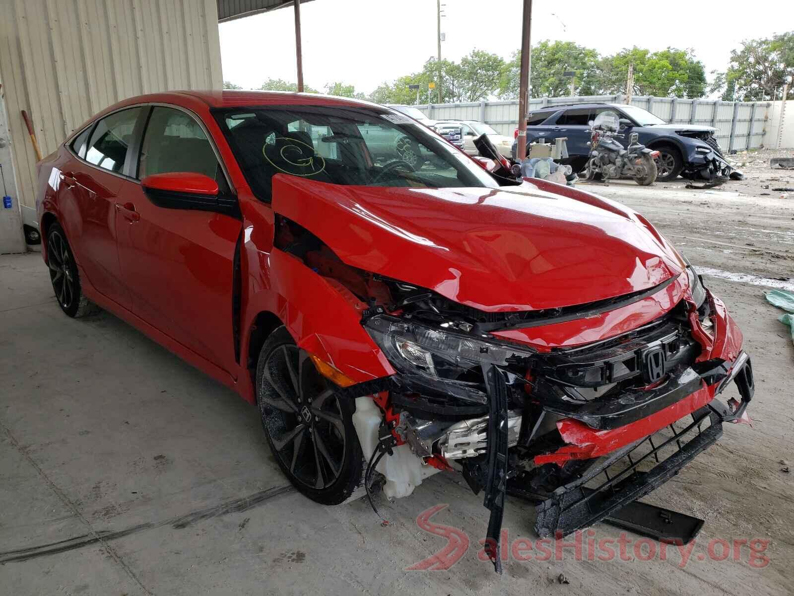 2HGFC2F87KH599148 2019 HONDA CIVIC