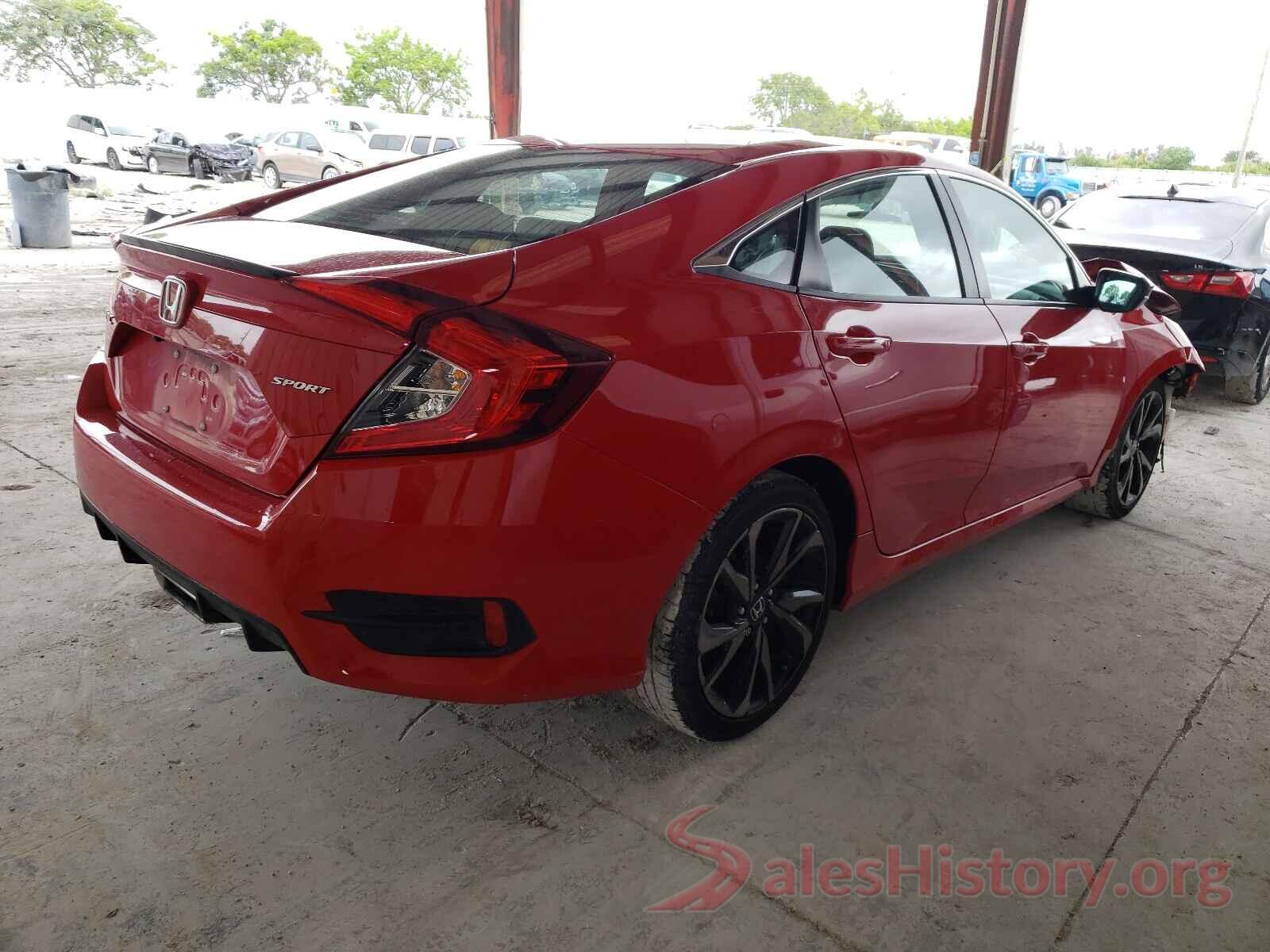 2HGFC2F87KH599148 2019 HONDA CIVIC