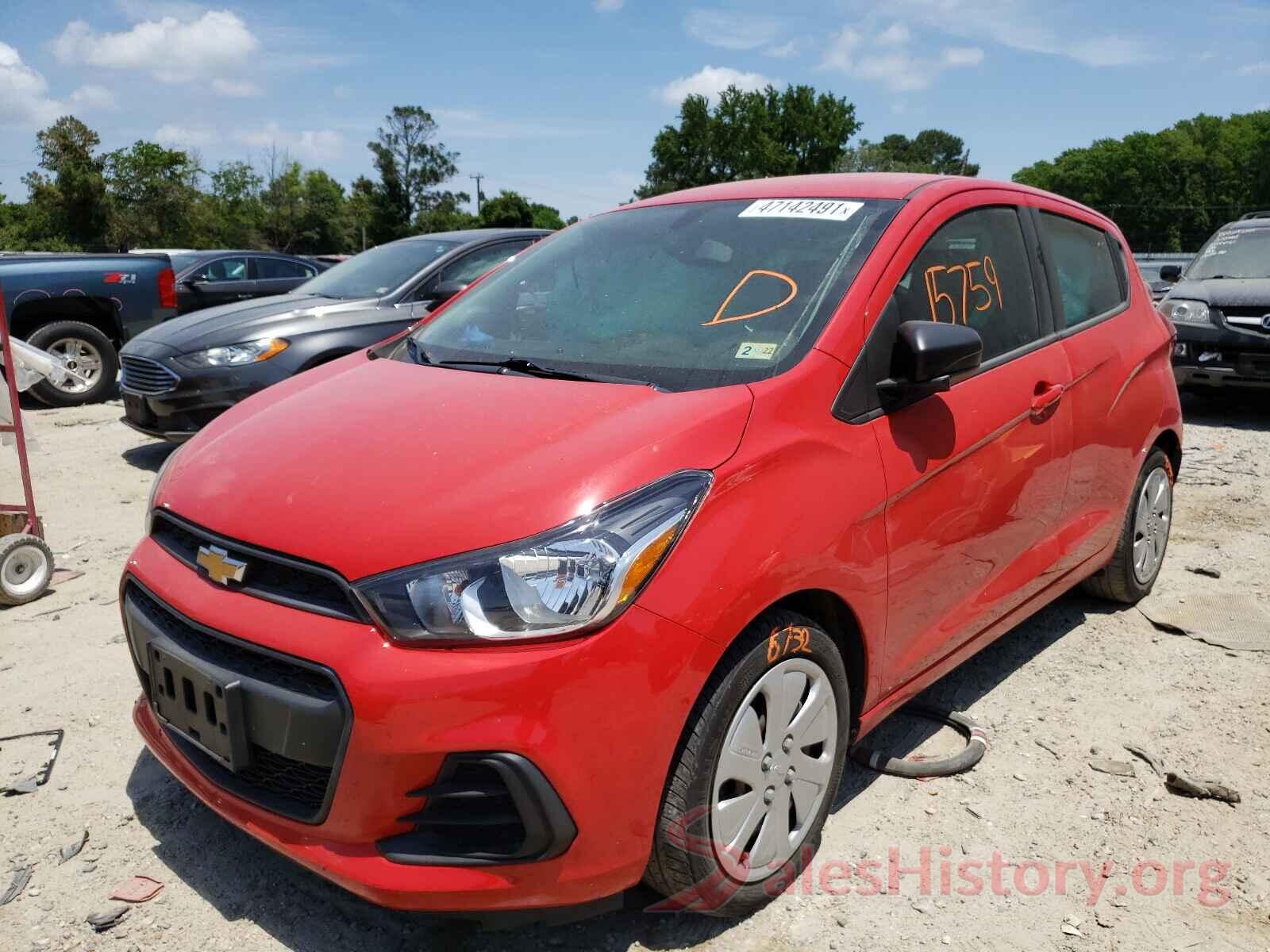 KL8CB6SA8HC796550 2017 CHEVROLET SPARK