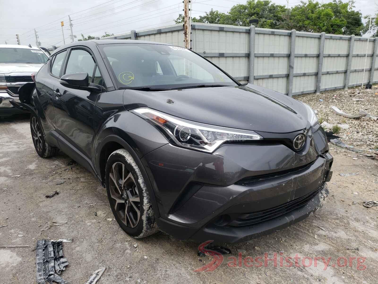 NMTKHMBX5KR101018 2019 TOYOTA C-HR