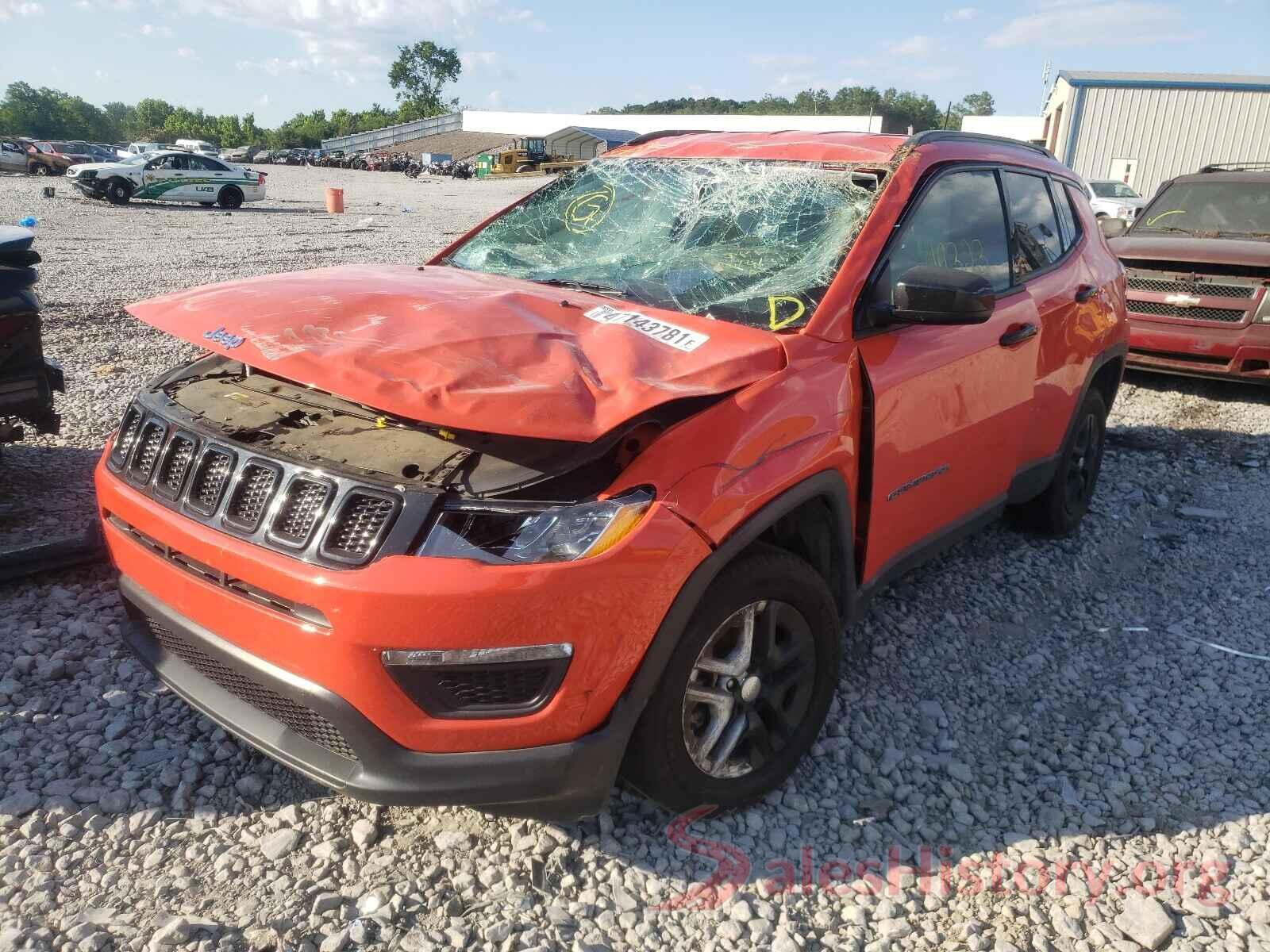 3C4NJDAB4JT202158 2018 JEEP COMPASS