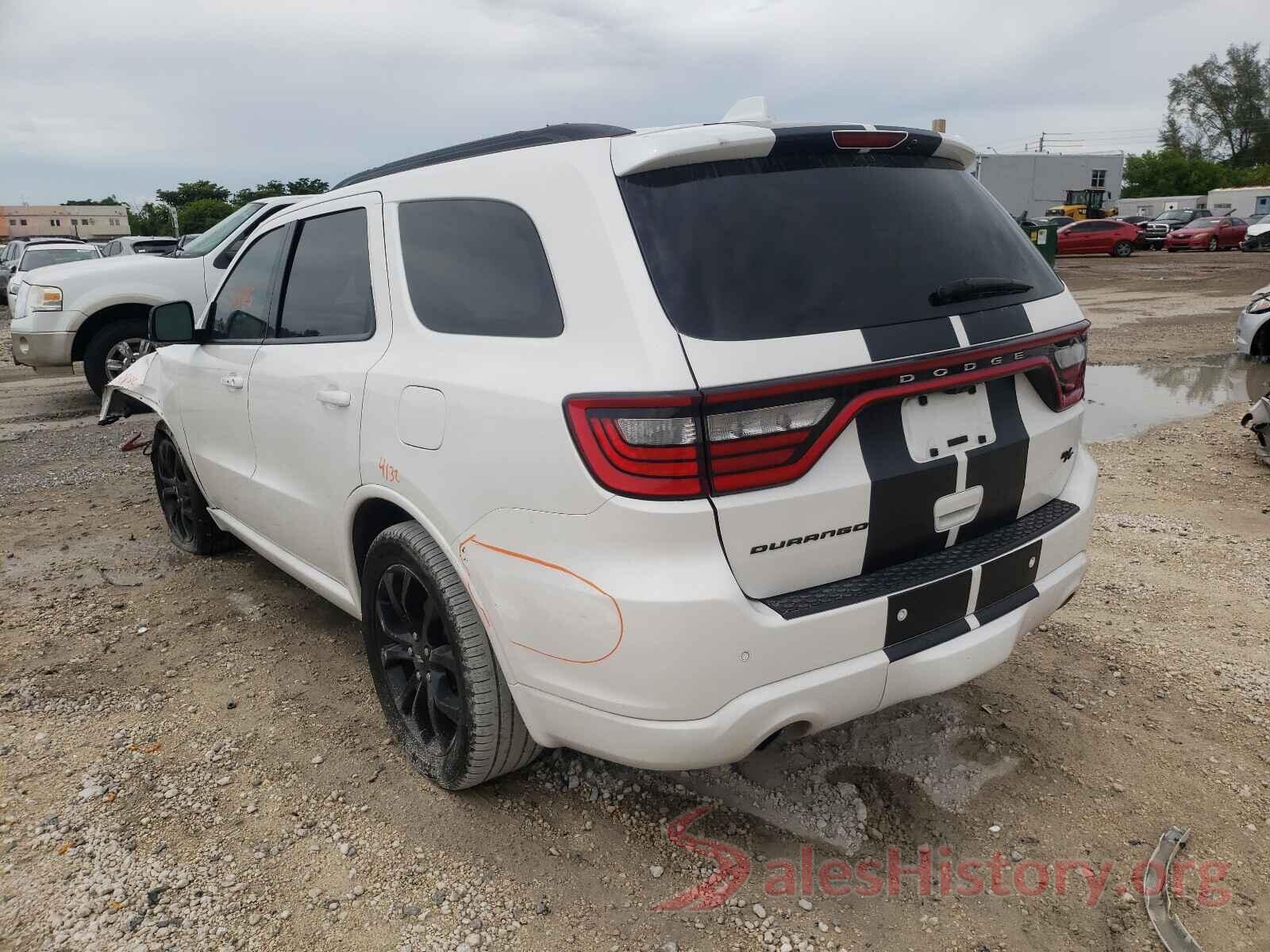 1C4SDHCT5KC616554 2019 DODGE DURANGO