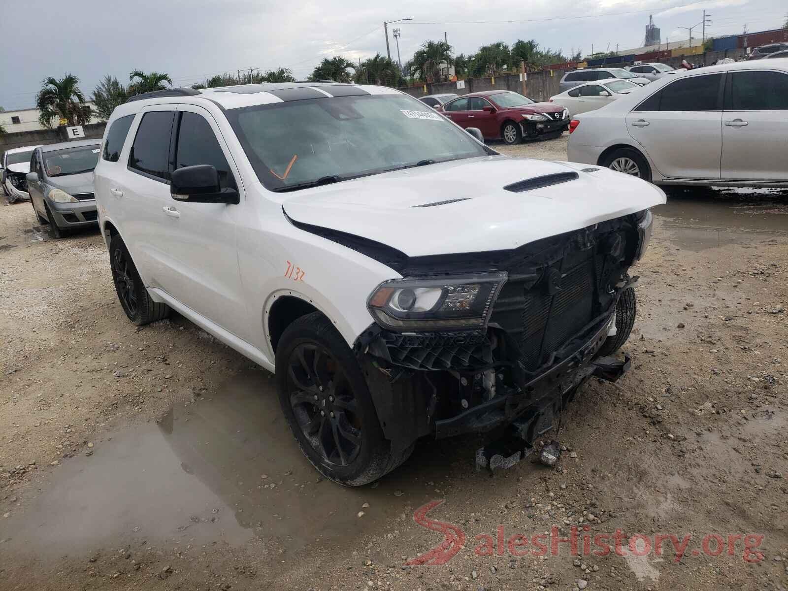 1C4SDHCT5KC616554 2019 DODGE DURANGO