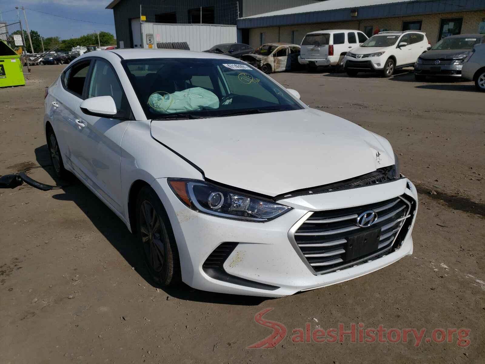 5NPD84LF7JH341918 2018 HYUNDAI ELANTRA